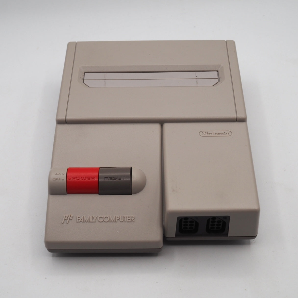Used Nintendo New Famicom Console System HVC-101 + High-Tempo Shooters Games SET