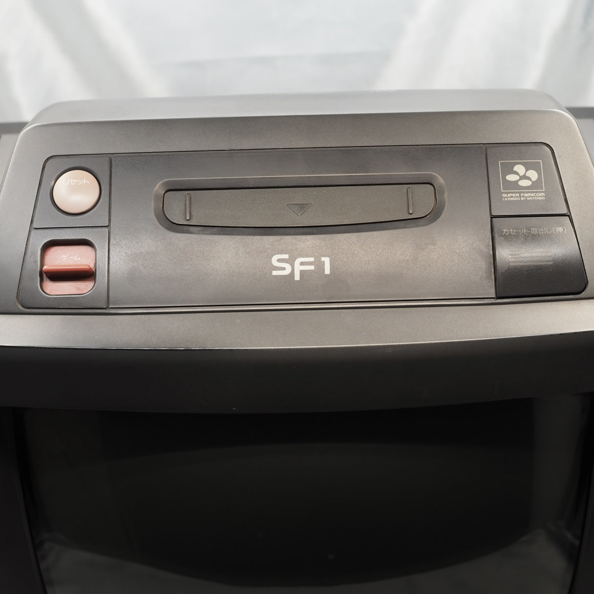 Used SHARP SF-1 Console System Nintendo Super Famicom Color TV 14G-SF1 For parts or not Working