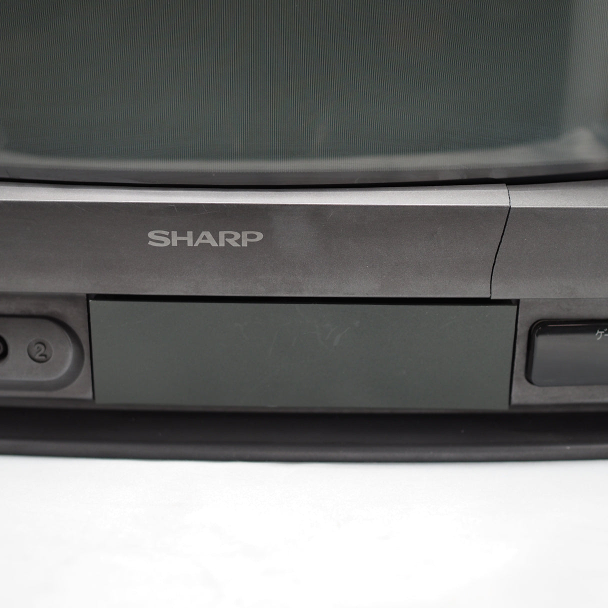 Used SHARP SF-1 Console System Nintendo Super Famicom Color TV 14G-SF1 For parts or not Working