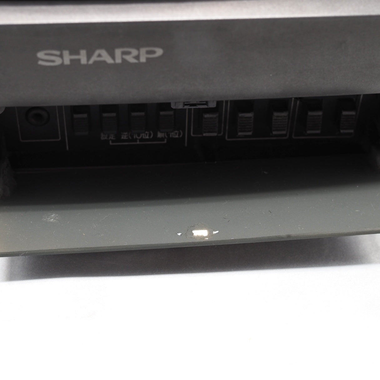Used SHARP SF-1 Console System Nintendo Super Famicom Color TV 14G-SF1 For parts or not Working