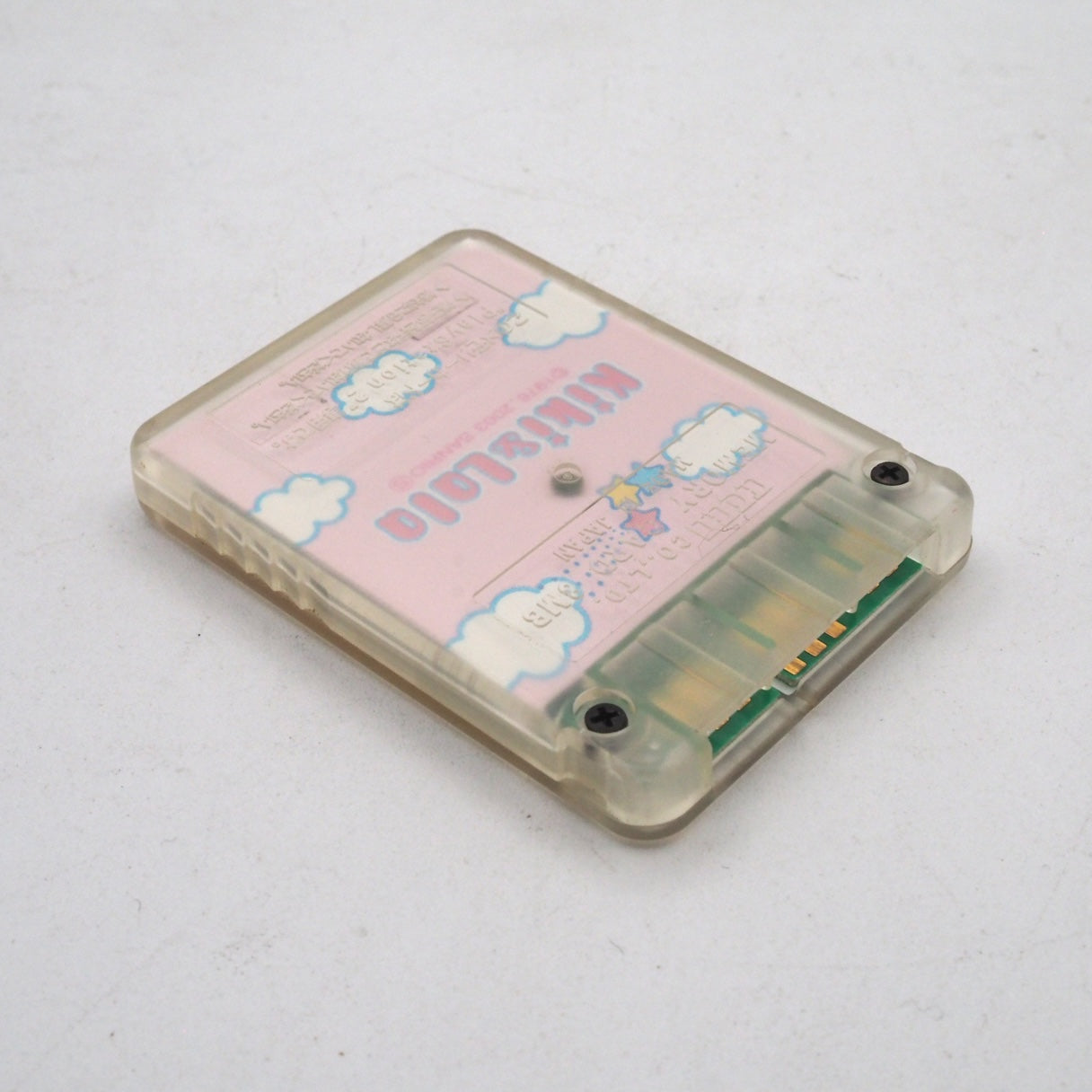 HORI PS2 8MB Memory Card LITTLE TWIN STARS Kiki Lala Sanrio Playstation 2 - Tested & Working