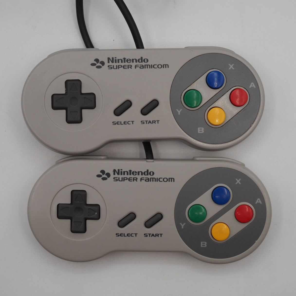 Used Nintendo Super Famicom Console system w/ Donkey Kong & Donkey Kong 2 (Lot)