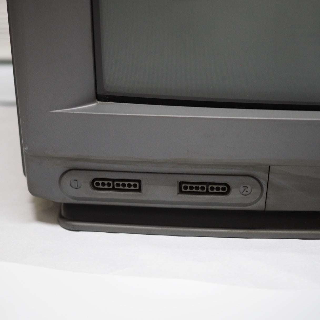 Used SHARP SF-1 Console System Super Famicom Color TV 21G-SF1 For parts or not working