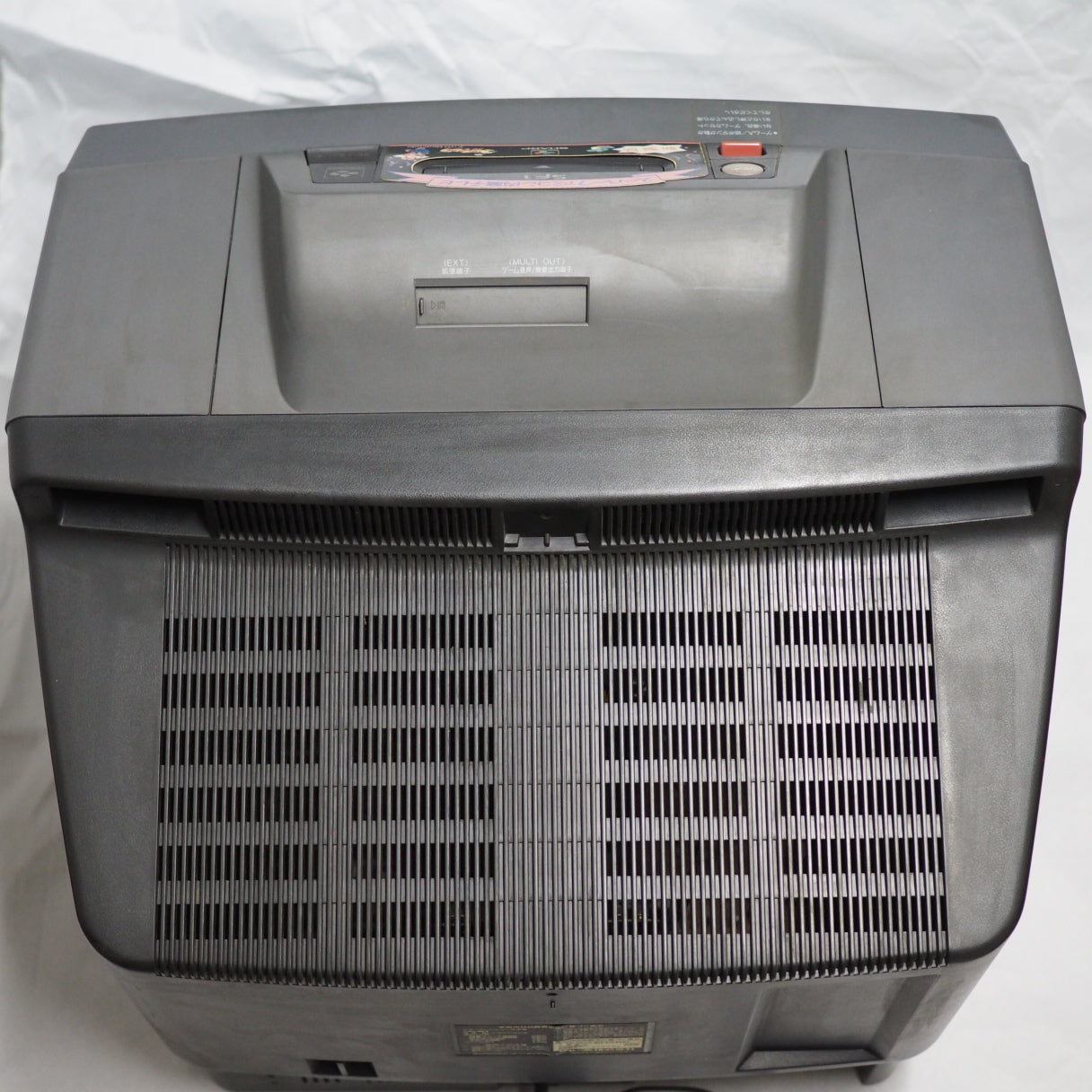 Used SHARP SF-1 Console System Super Famicom Color TV 21G-SF1 For parts or not working
