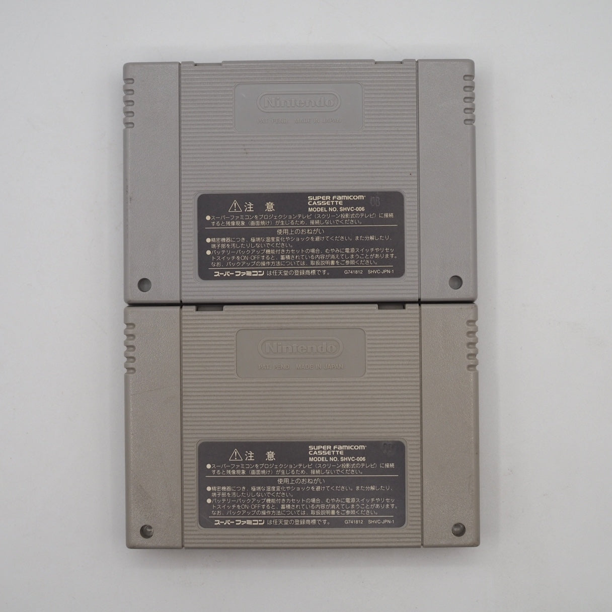 Used Nintendo Super Famicom Console Rockman (Mega Man) X3 & Rockman (Mega Man) & Forte 2-Game Set