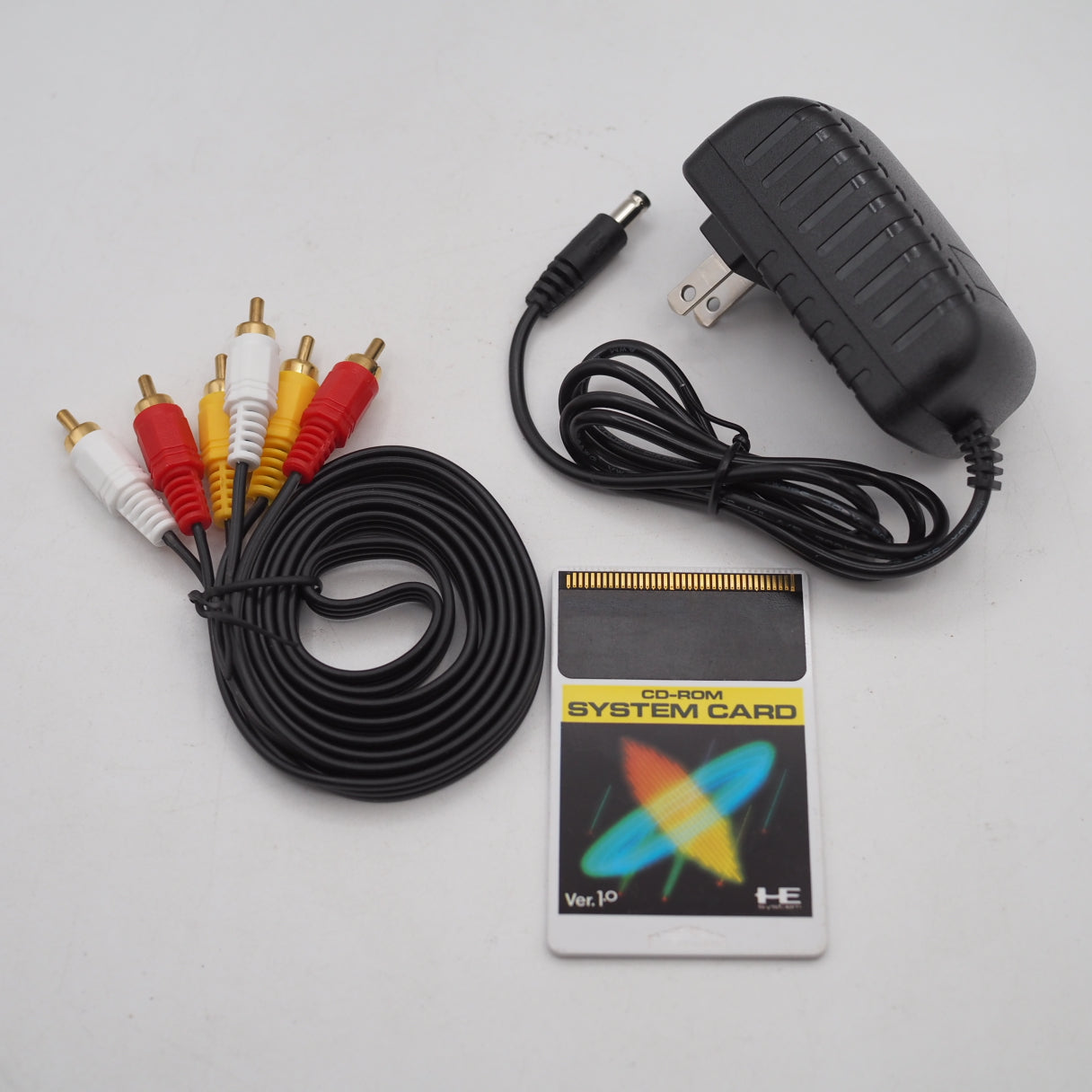 Used PC Engine INTERFACE UNIT IFU-30 CD-ROM² PC Engine W/SYSTEM CARD - Tested & Working