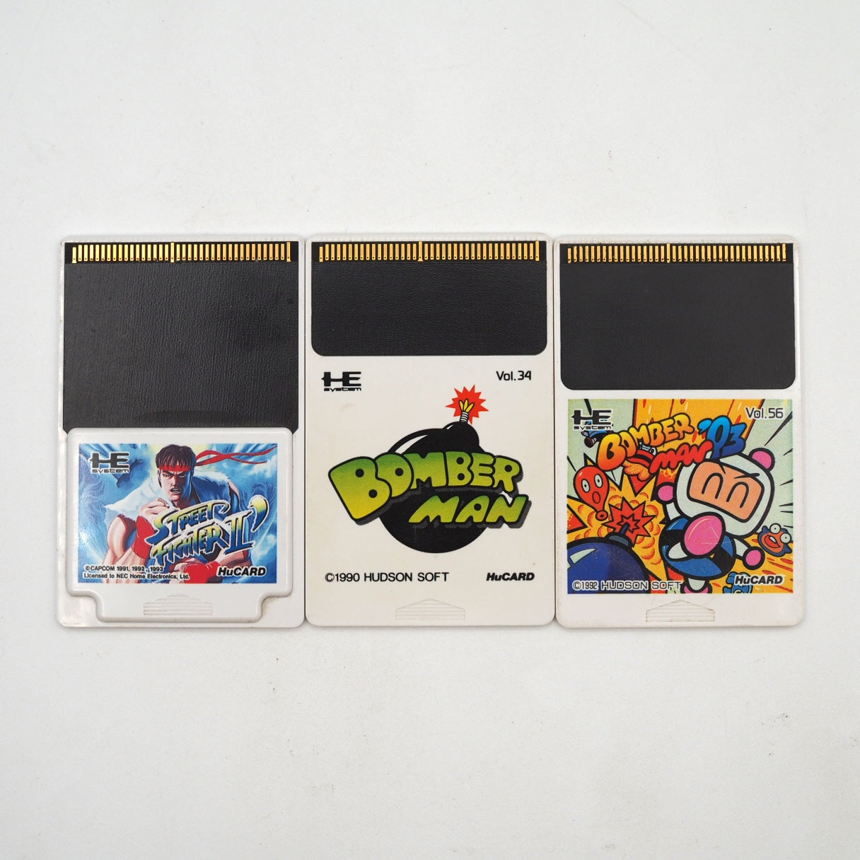 NEC PC Engine PI-TG001 Console w/ Street Fighter II’ Champion Edition & Bomberman ’93 + Bomberman Bundle Used