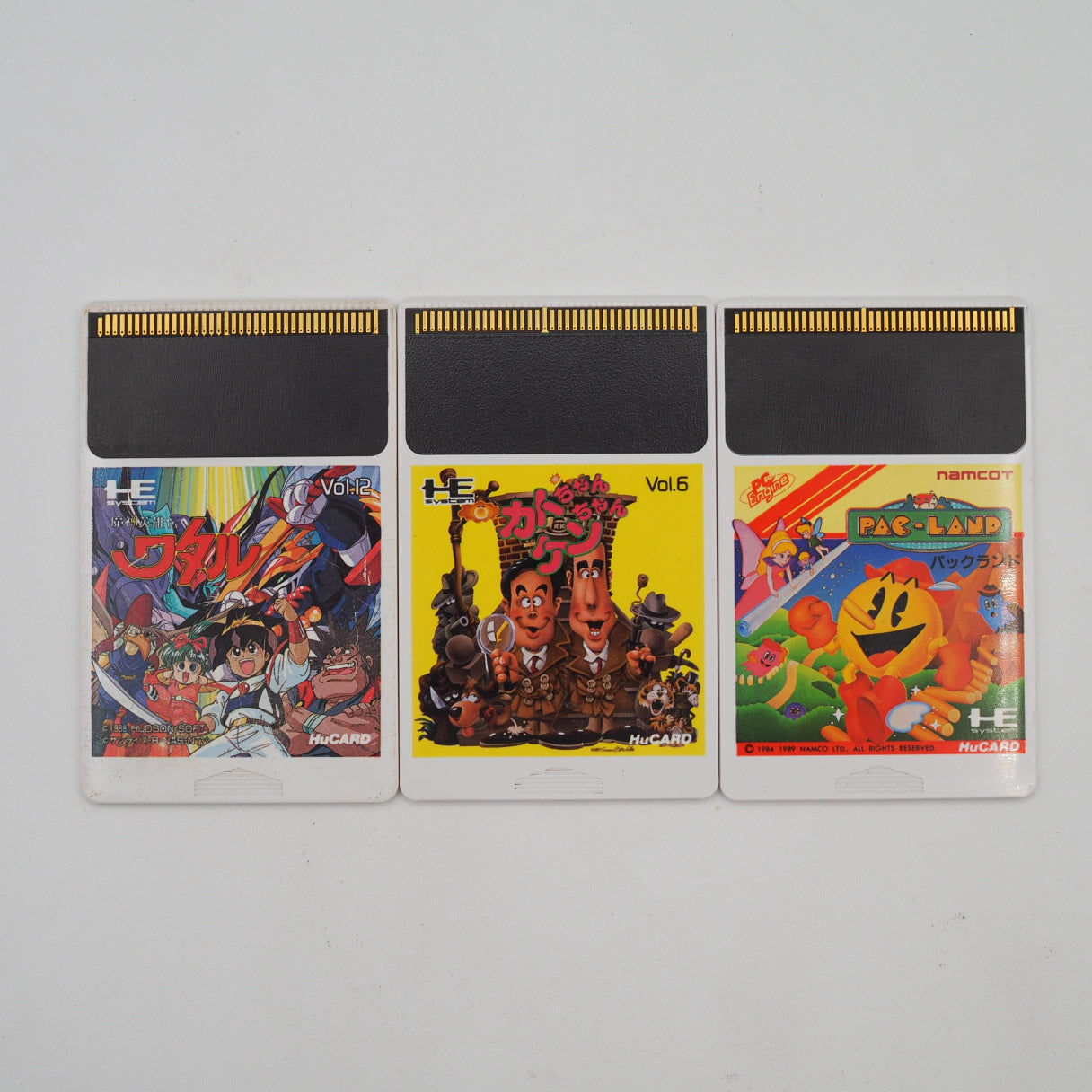 NEC PC Engine PI-TG001 Console w/ Mashin Eiyuuden Wataru, Kato-chan Ken-chan & Pac-Land Bundle Used