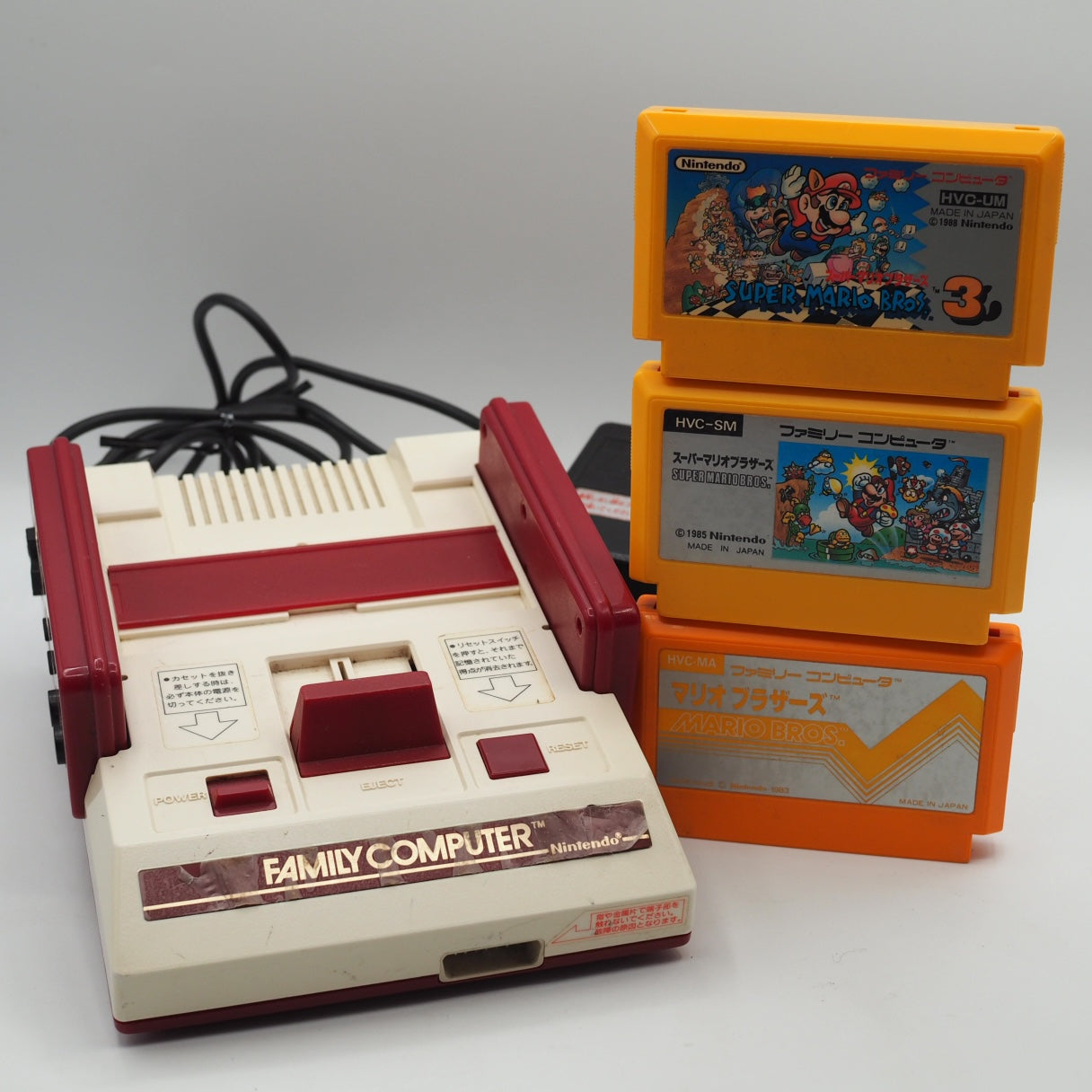 Nintendo Famicom Console system HVC-001 Bundle with a Game Set - Pick Your Series