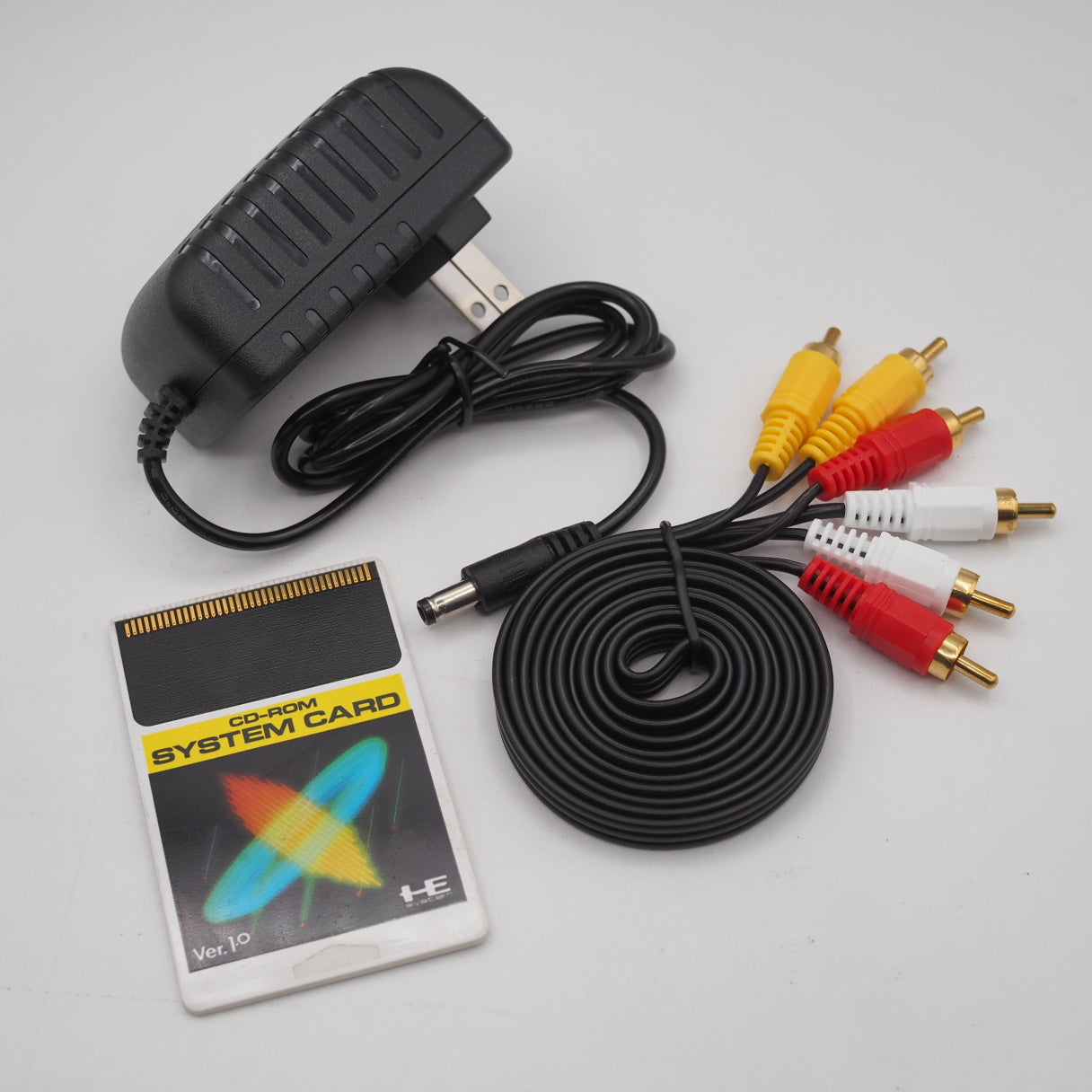 Used PC Engine INTERFACE UNIT IFU-30 CD-ROM² PC Engine W/SYSTEM CARD - Tested & Working