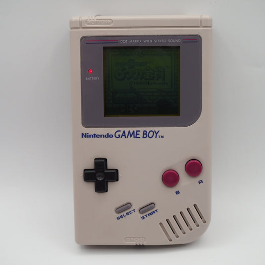 Used Nintendo GAME BOY Console DMG-01 Boxed Gray - Tested & Working — Nintendo | Enjoy Game Japan – Japanese retro console – Enjoy Game Japan