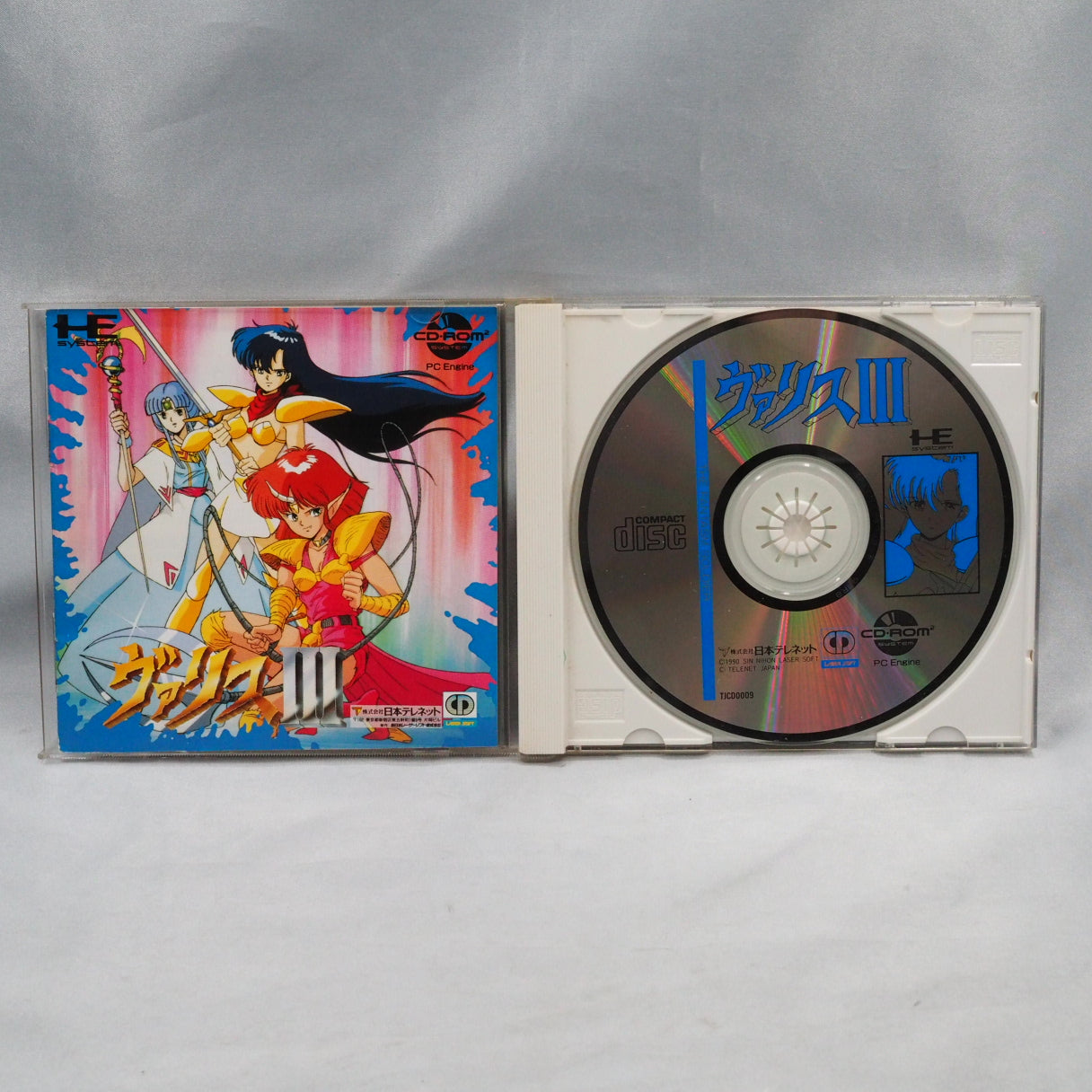 Used The Fantasm Soldier Valis Series SET 4 Games - Tested & Working
