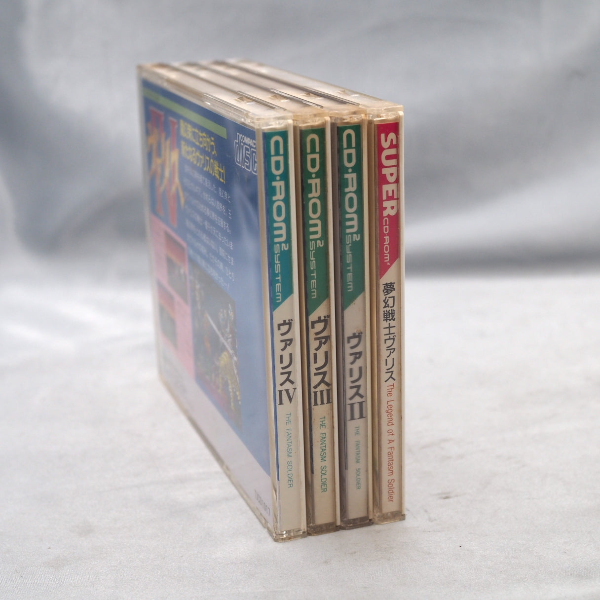 Used The Fantasm Soldier Valis Series SET 4 Games - Tested & Working