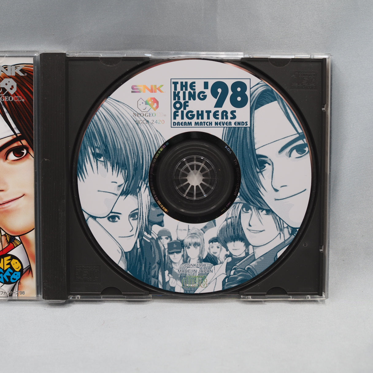 Used THE KING OF THE FIGHTERS' 98 - Tested & Working
