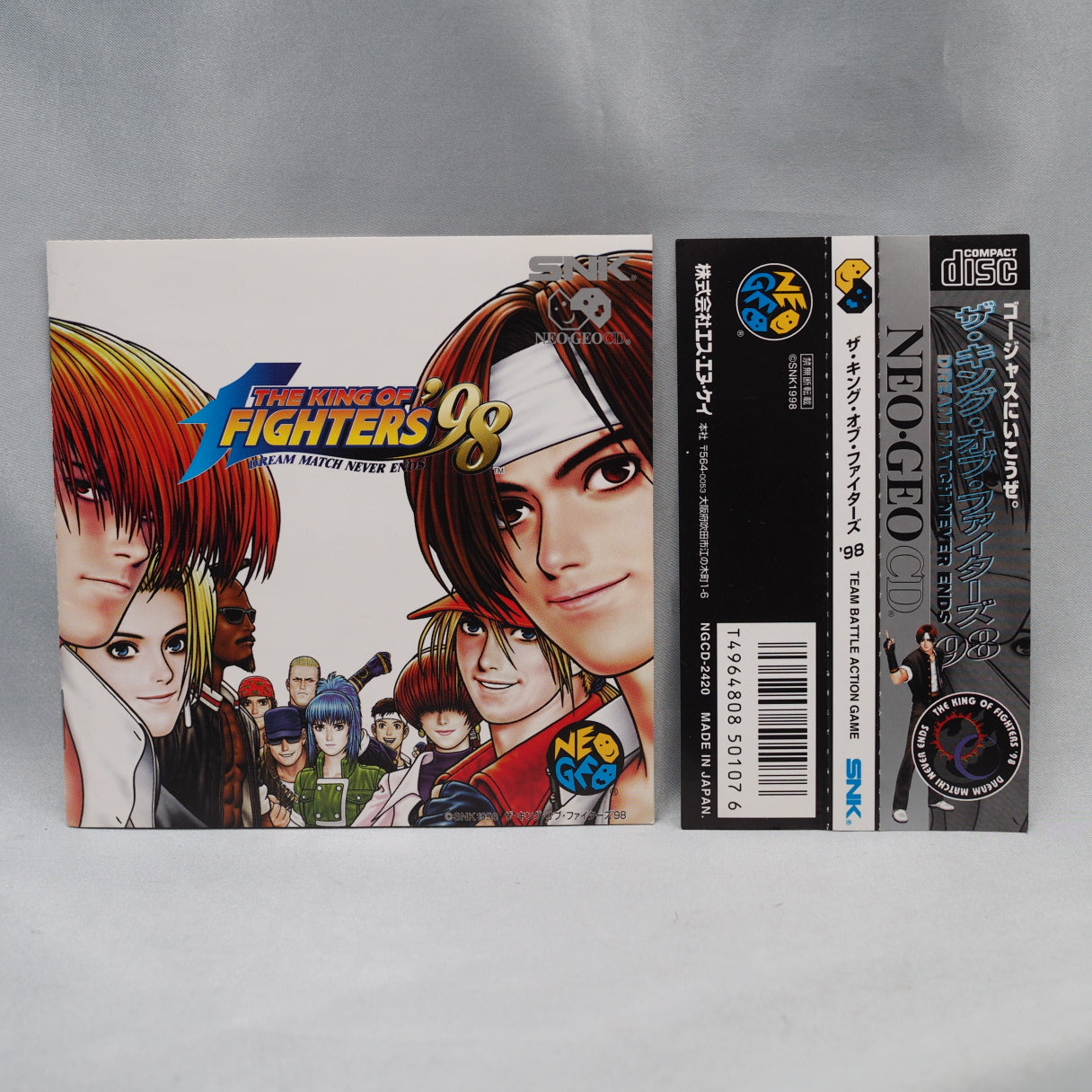 Used THE KING OF THE FIGHTERS' 98 - Tested & Working