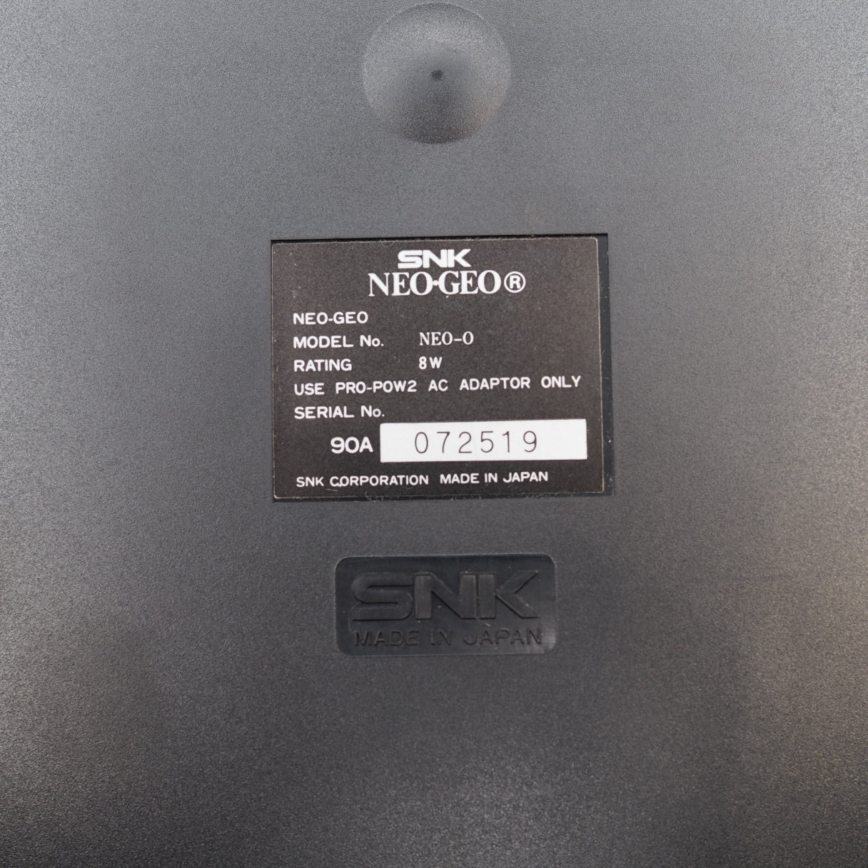 Used NEO GEO AES Console System Boxed NEO-0 - Tested & Working