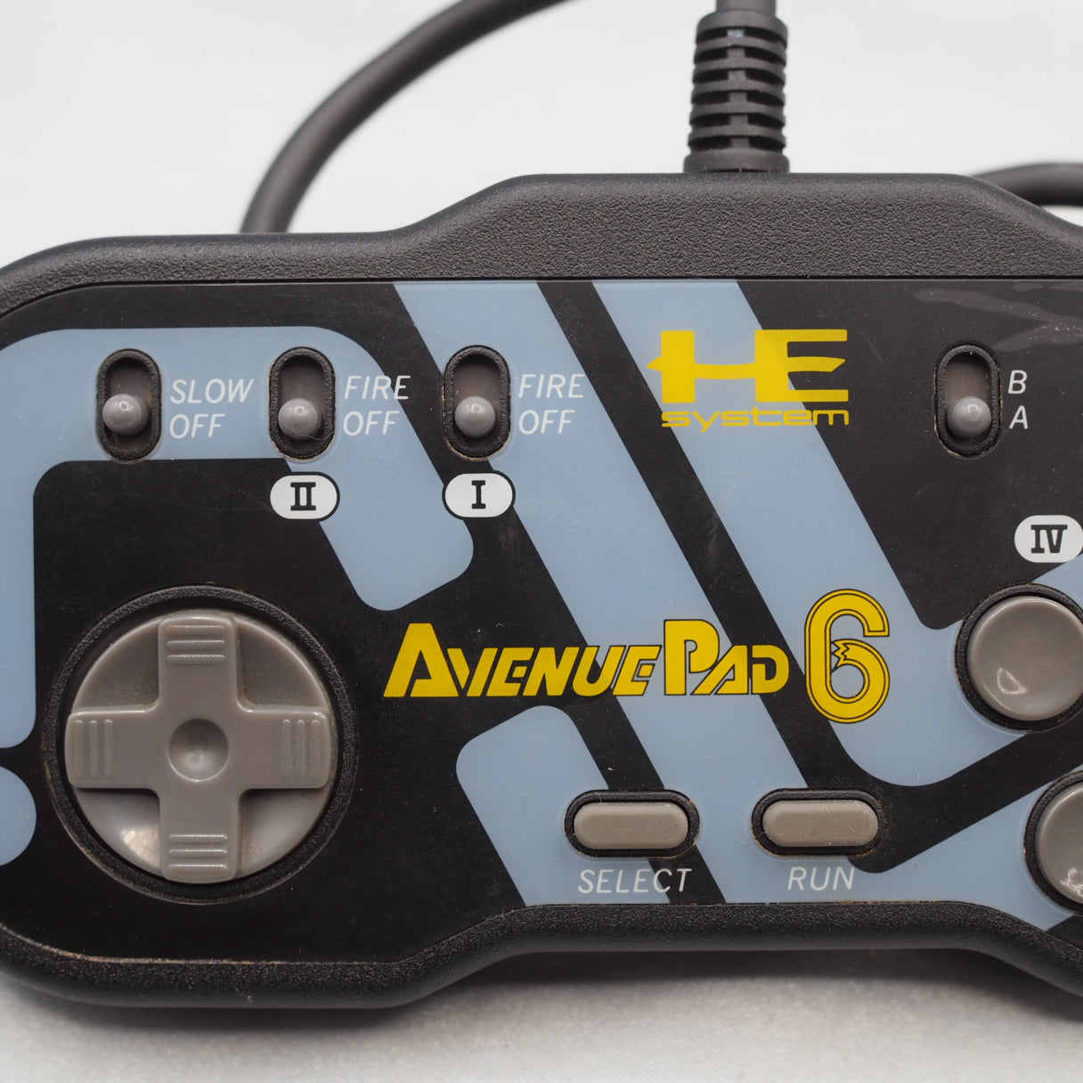 Used PC Engine Avenue Pad 6 Controller NAPD-1002 - Tested & Working