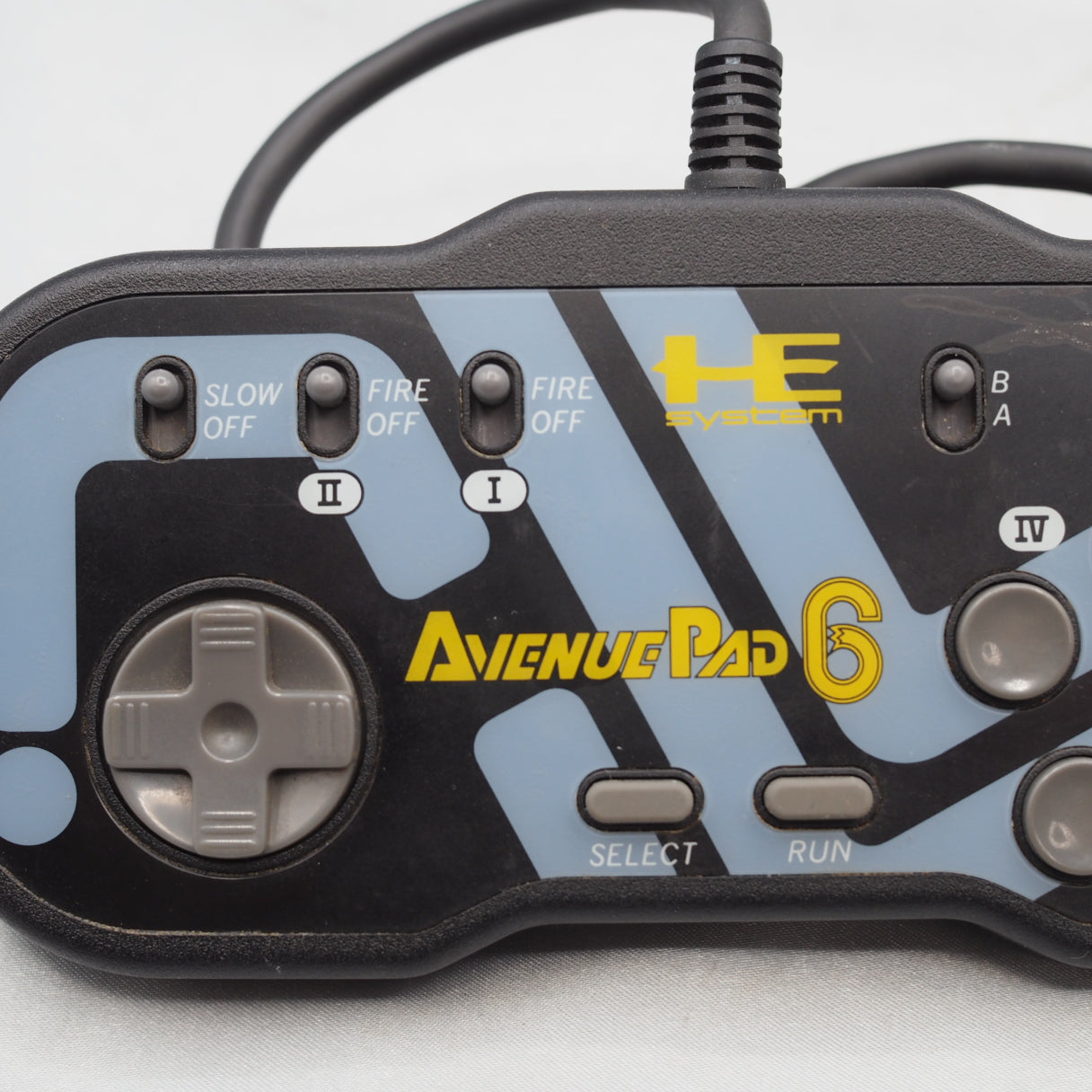 Used PC Engine Avenue Pad 6 Controller NAPD-1002 - Tested & Working