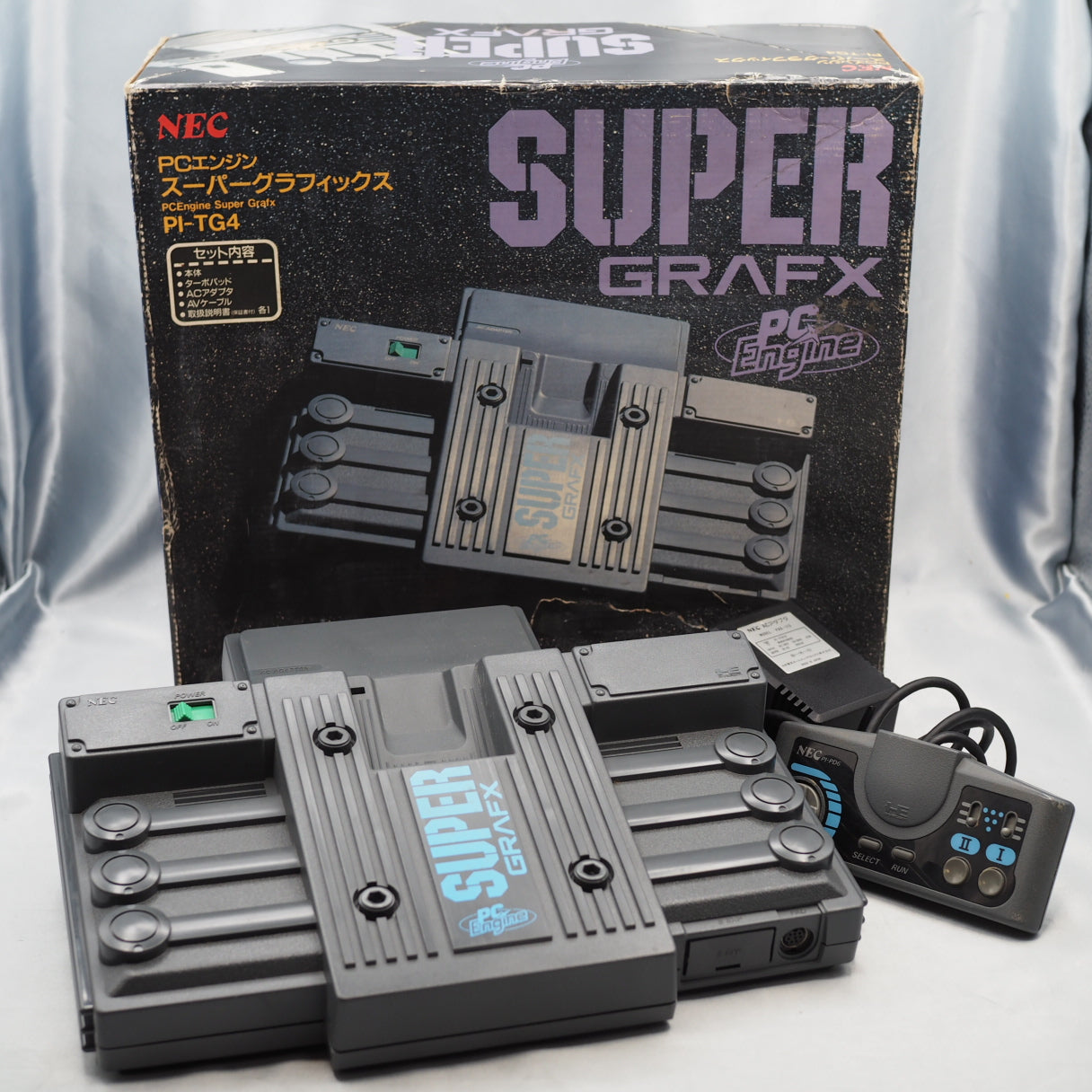PC Engine SuperGrafx Console system PI-TG4 Boxed