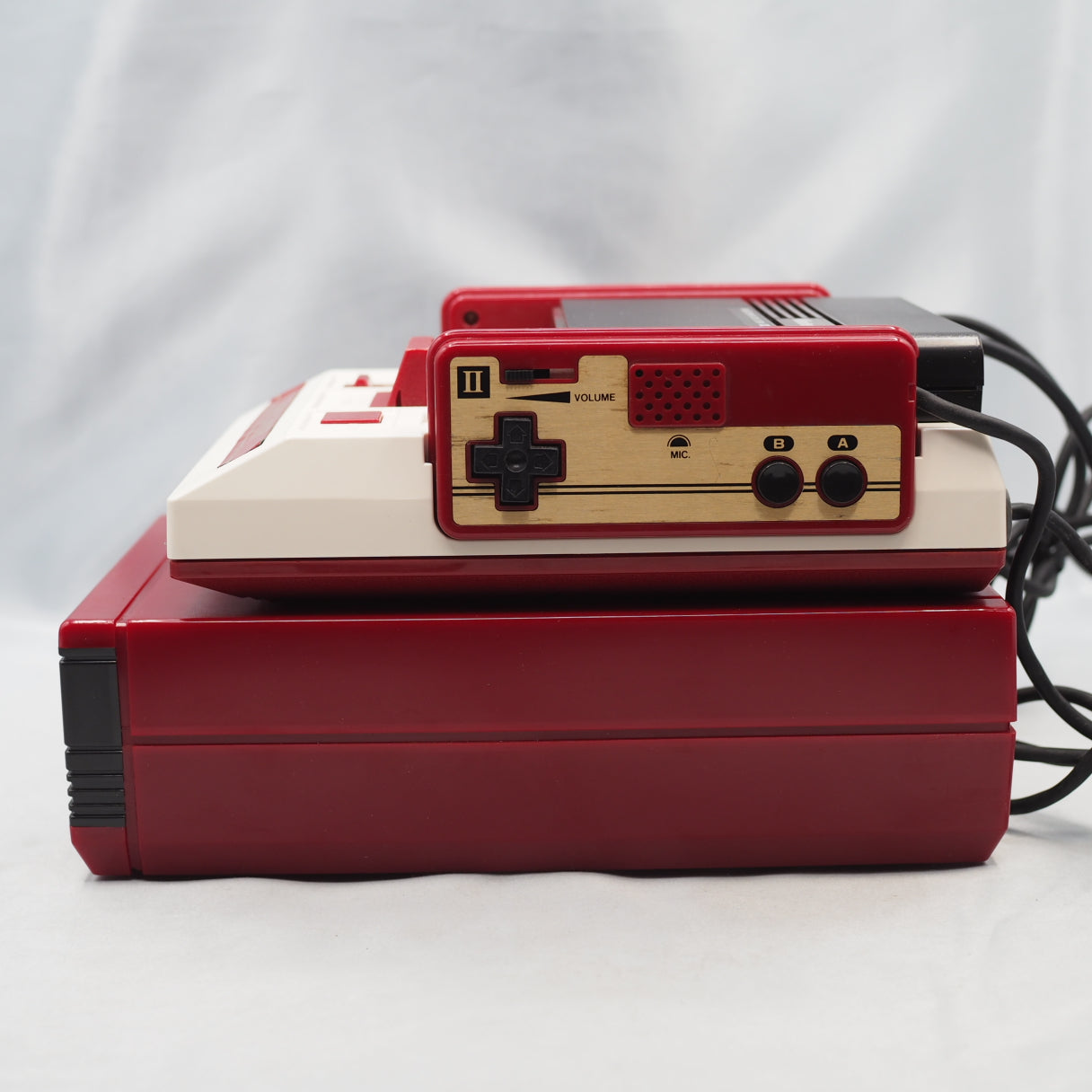 Nintendo Famicom + Disk System Console system W/Donkey Kong Series SET Boxed NTSC-J