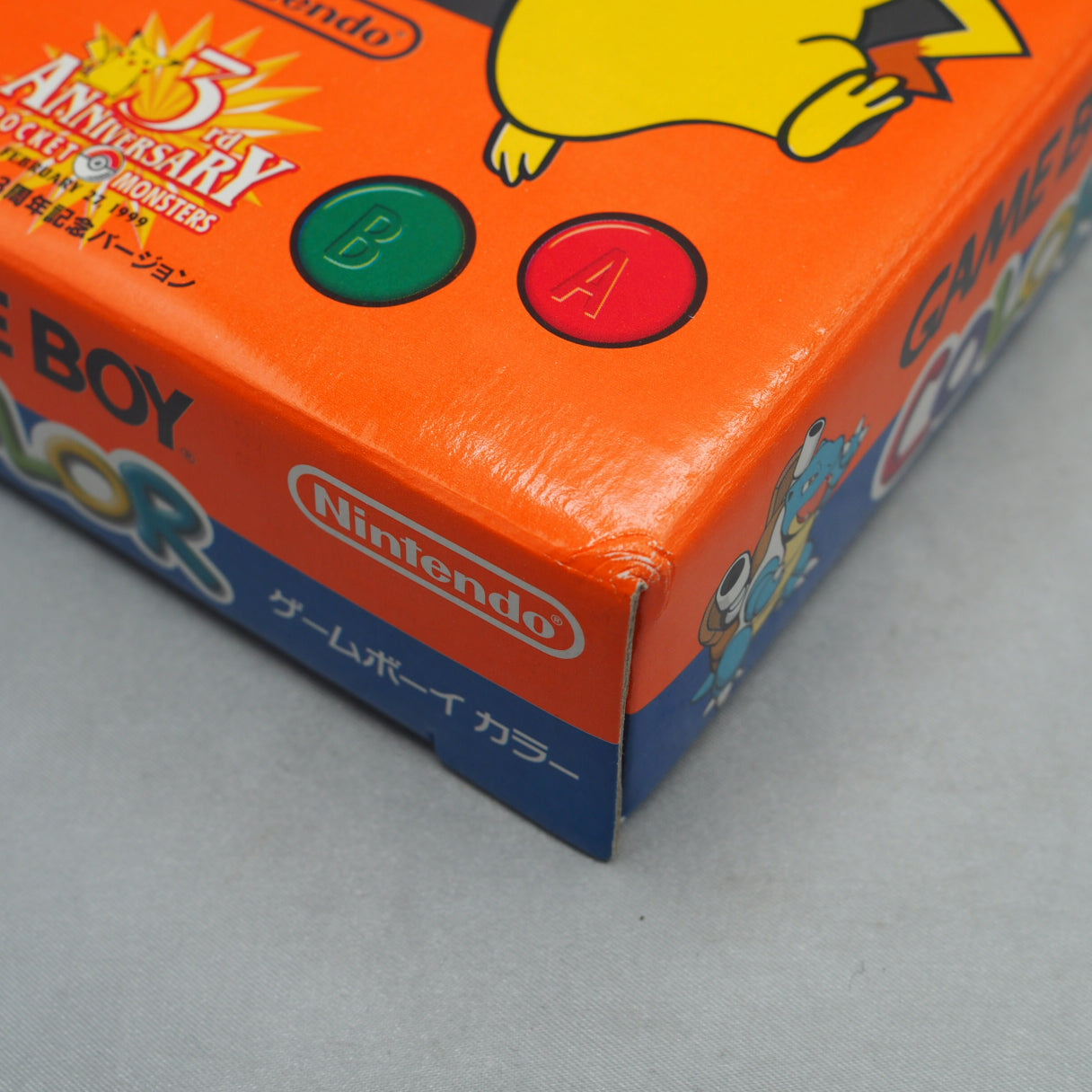 Used Nintendo GAME BOY COLOR POKEMON Center 3rd Anniversary Edition Handheld System - Tested & Working — Nintendo | Enjoy Game Japan
