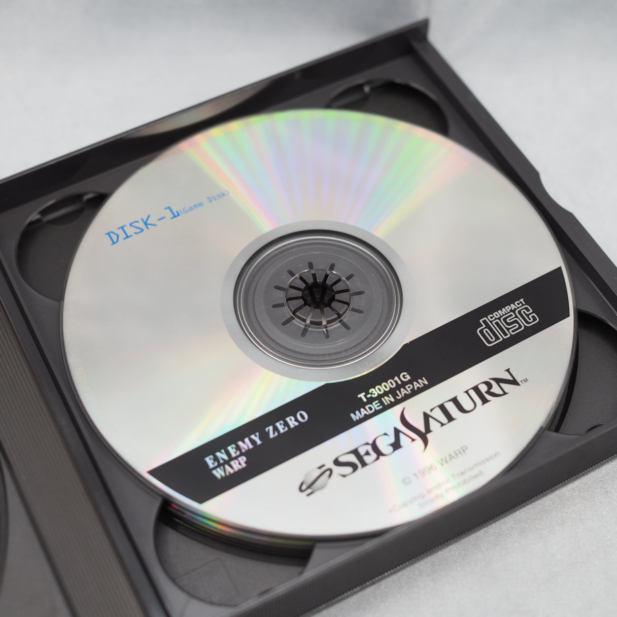 Used sega saturn ENEMY ZERO - Tested & Working