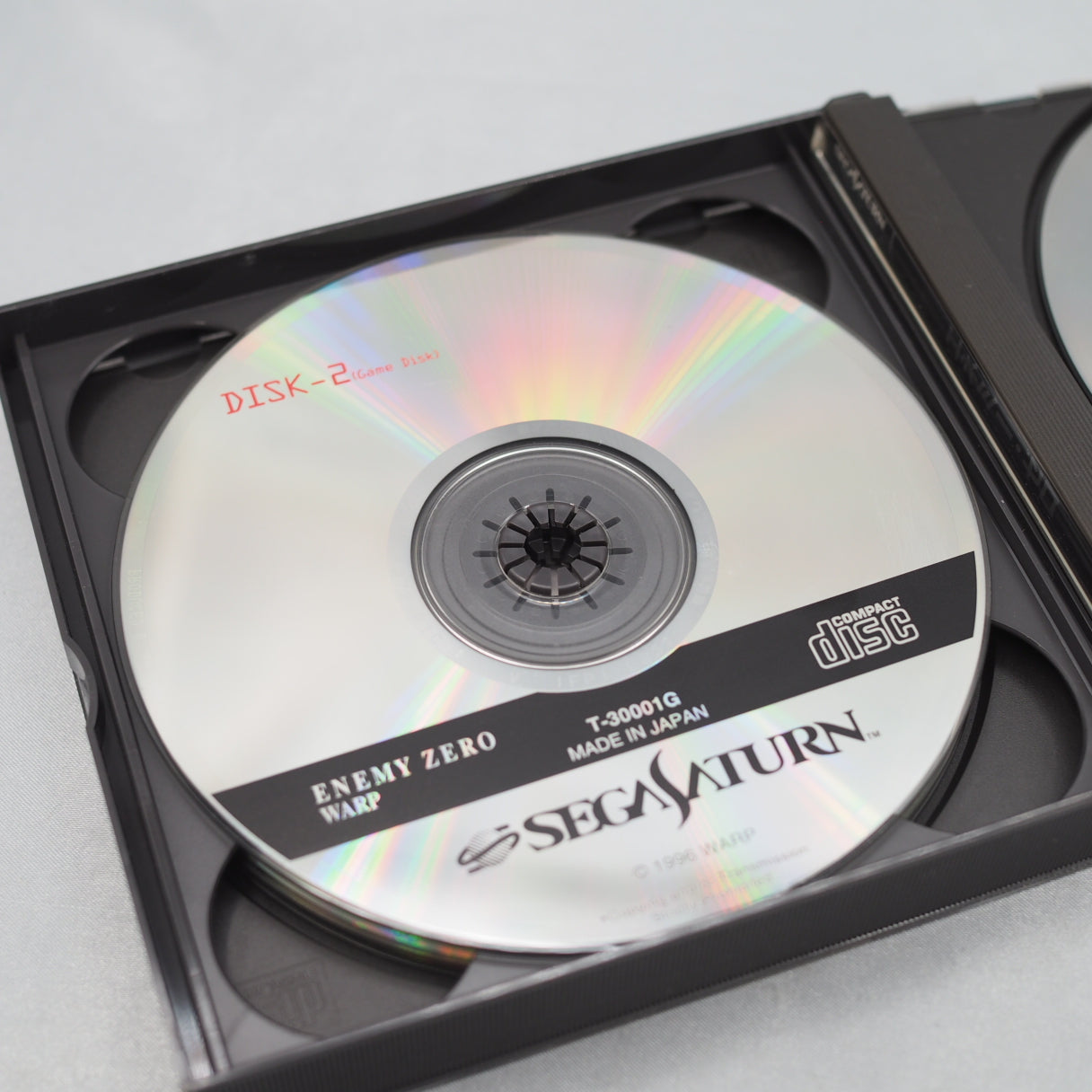 Used sega saturn ENEMY ZERO - Tested & Working
