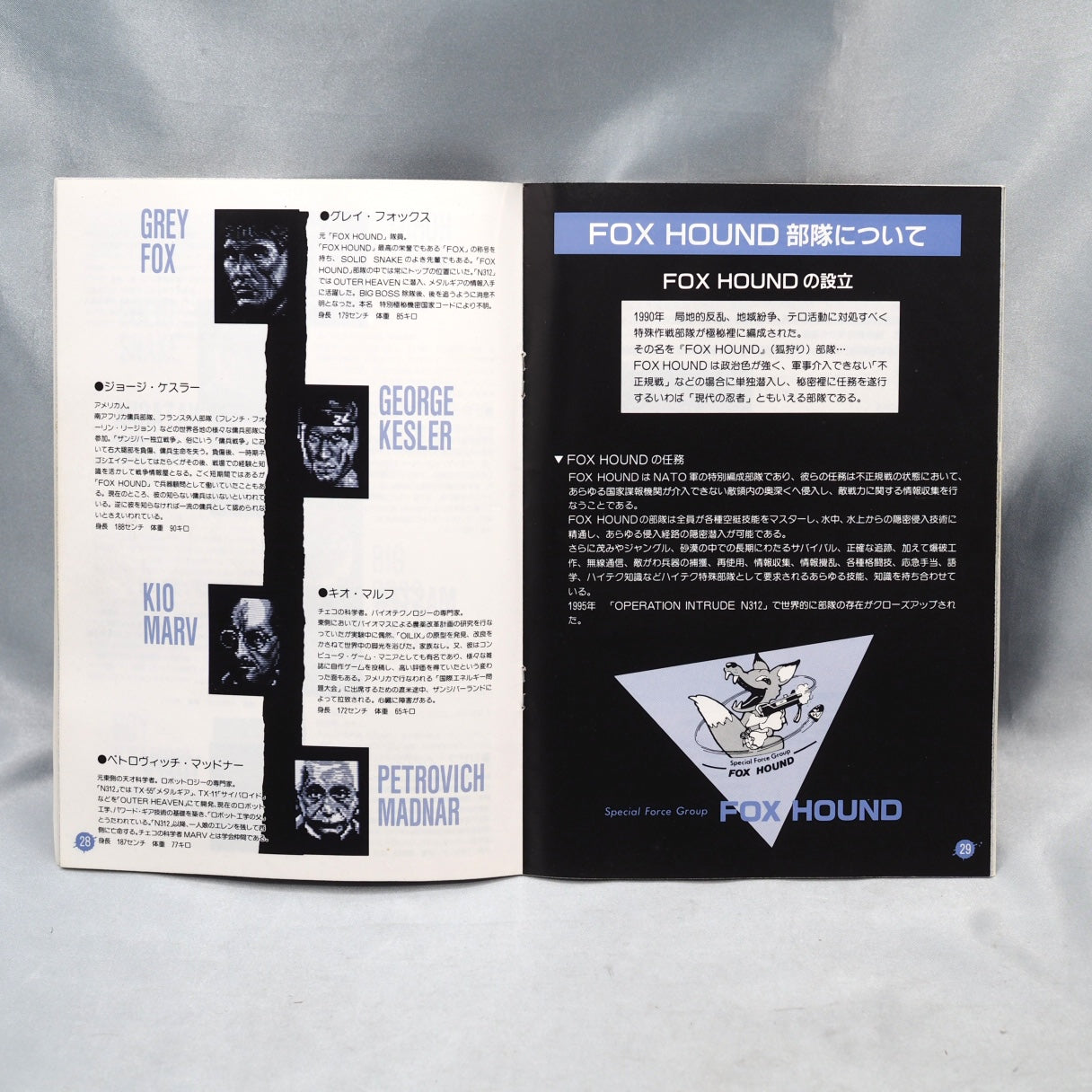 Used METAL GEAR 2 SOLID SNAKE - Tested & Working