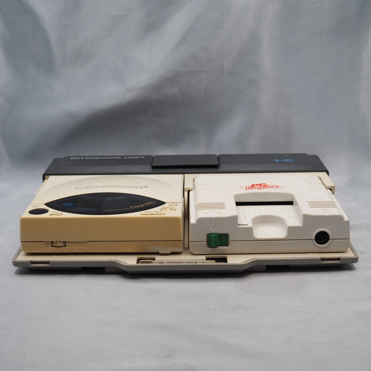 PC Engine INTERFACE UNIT IFU-30 CD-ROM2 PC Engine W/SYSTEM CARD