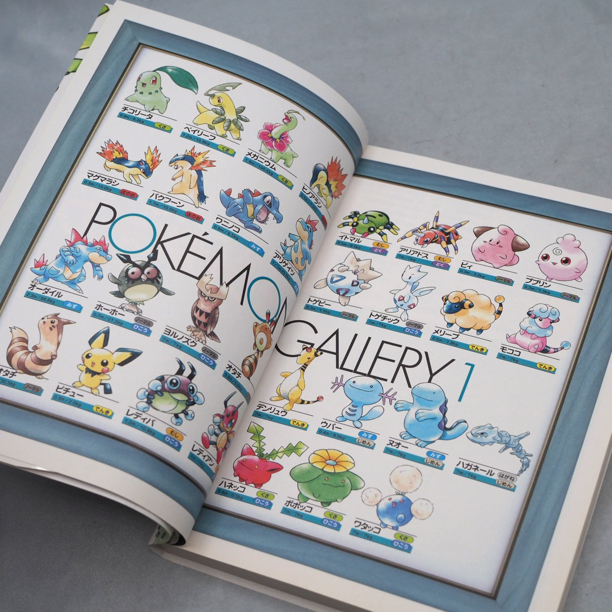 Used POKEMON Gold Silver Bouken Map Nintendo Official Guide - Tested & Working