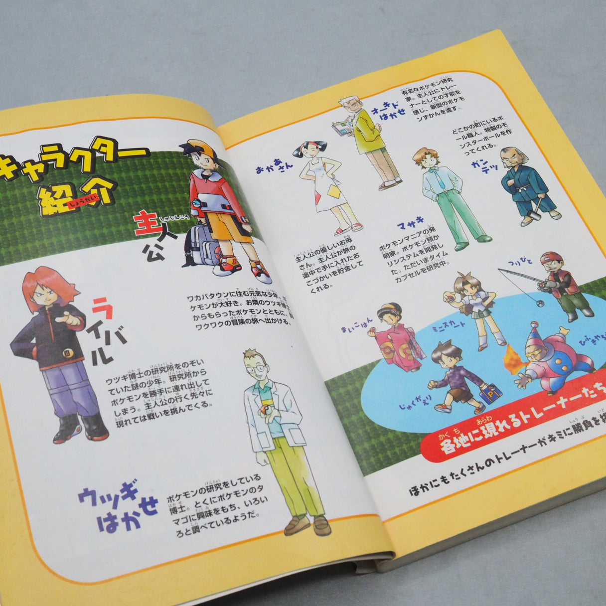 Used POKEMON Gold Silver Saikyo Trainers Techo Guide Book - Tested & Working