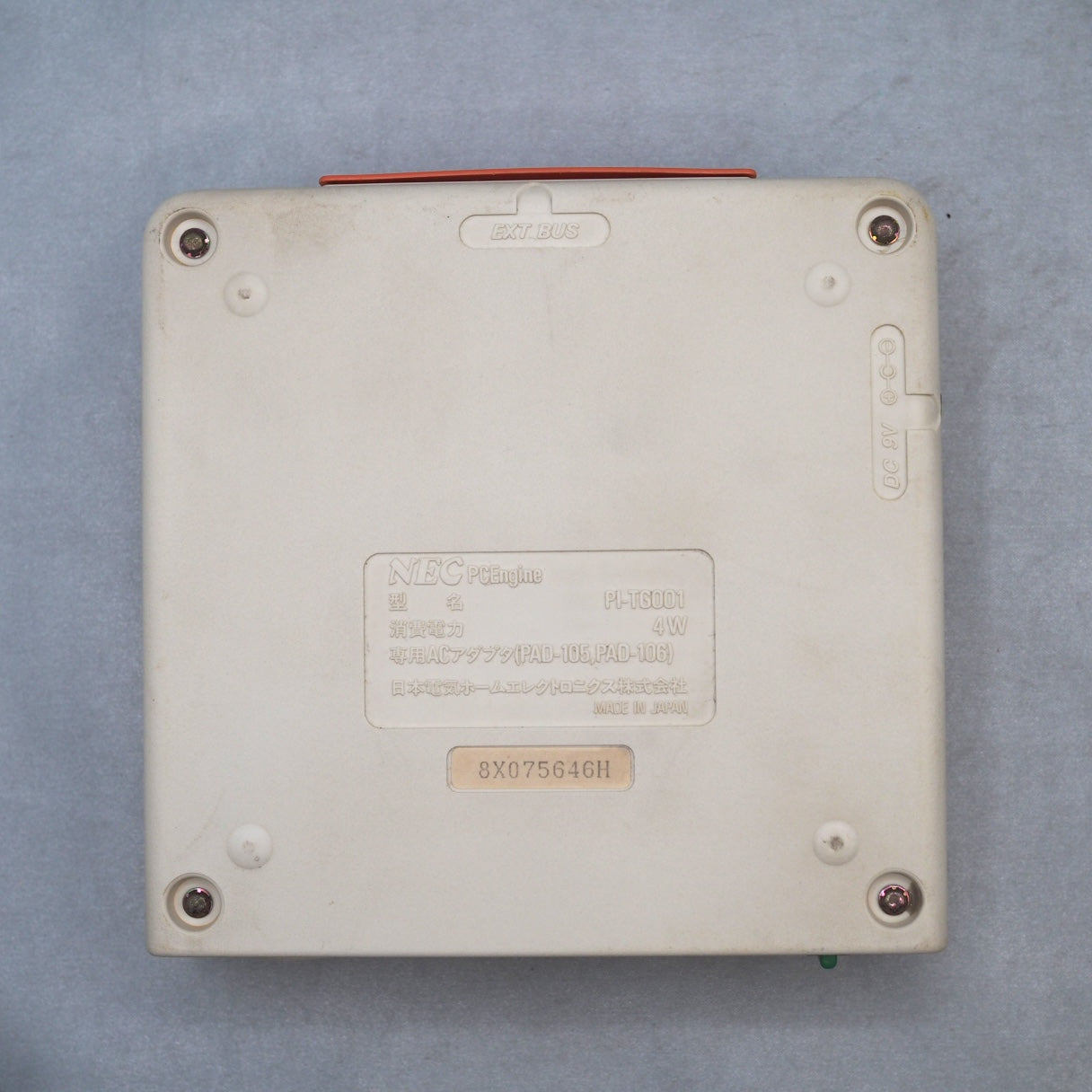 PC Engine Console system PI-TG001 NTSC-J