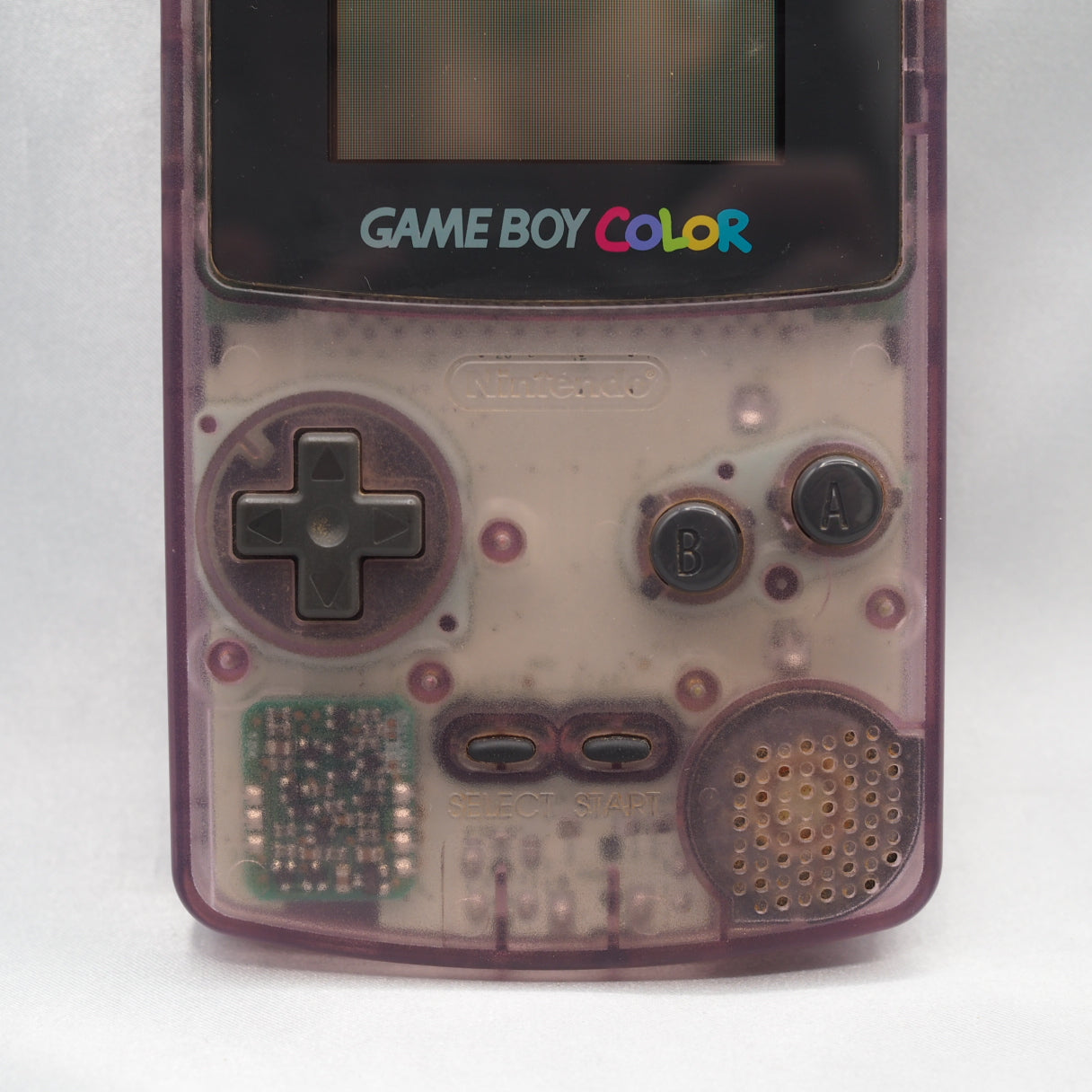 Nintendo GAME BOY COLOR Clear Purple CGB-001 Handheld System Boxed
