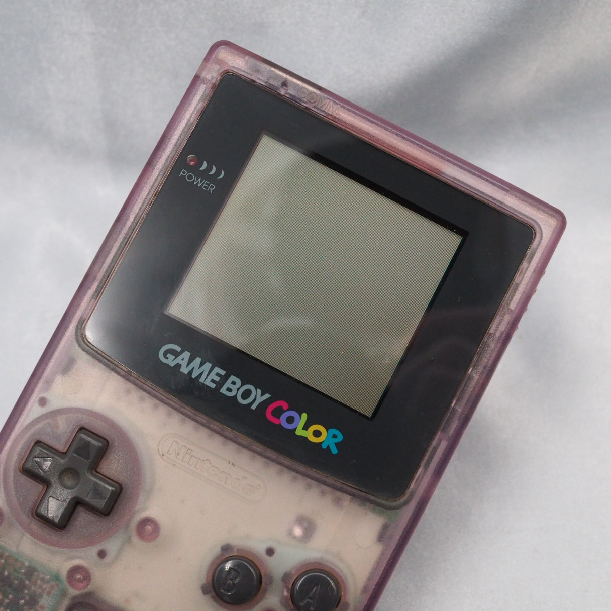Nintendo GAME BOY COLOR Clear Purple CGB-001 Handheld System Boxed
