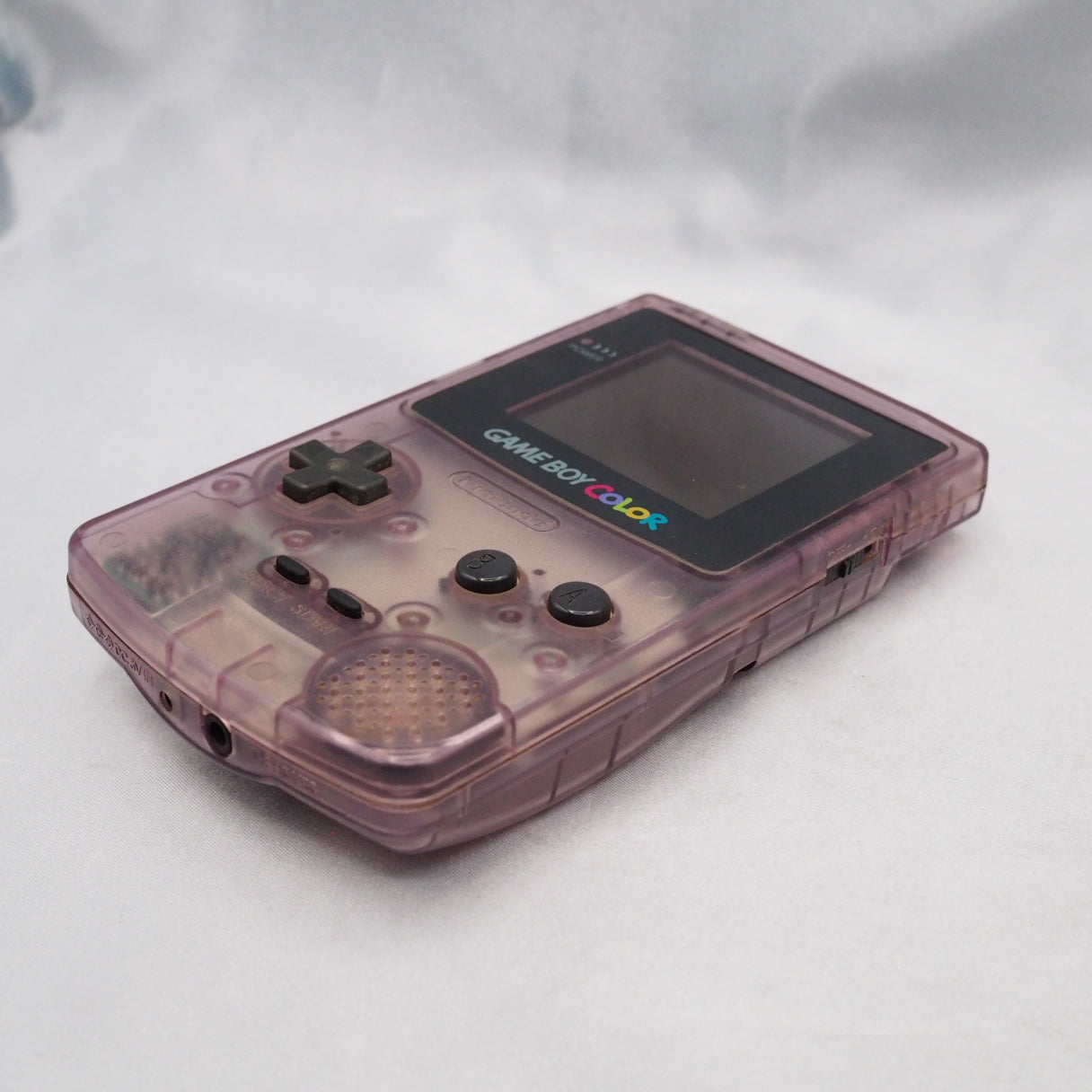 Nintendo GAME BOY COLOR Clear Purple CGB-001 Handheld System Boxed
