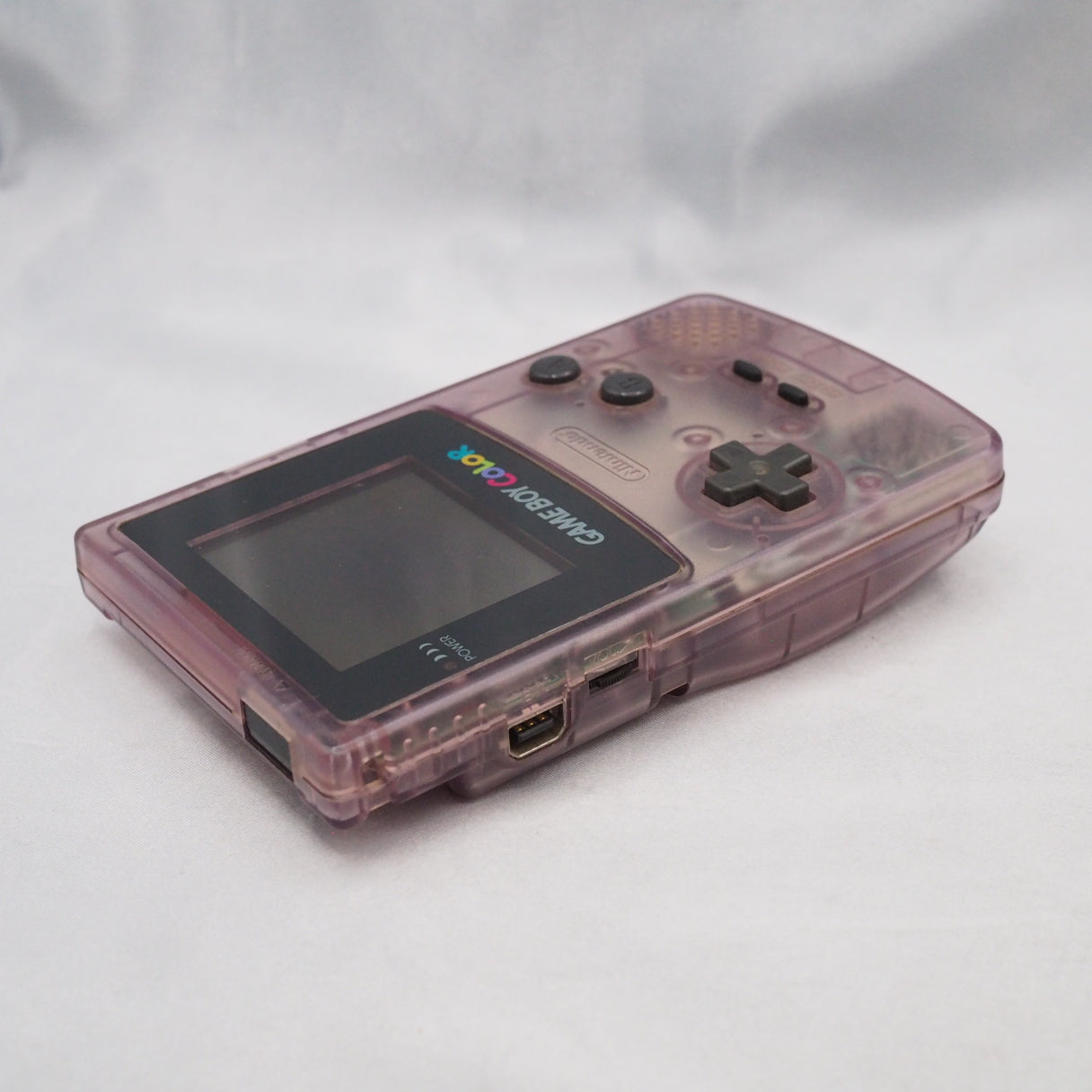 Nintendo GAME BOY COLOR Clear Purple CGB-001 Handheld System Boxed