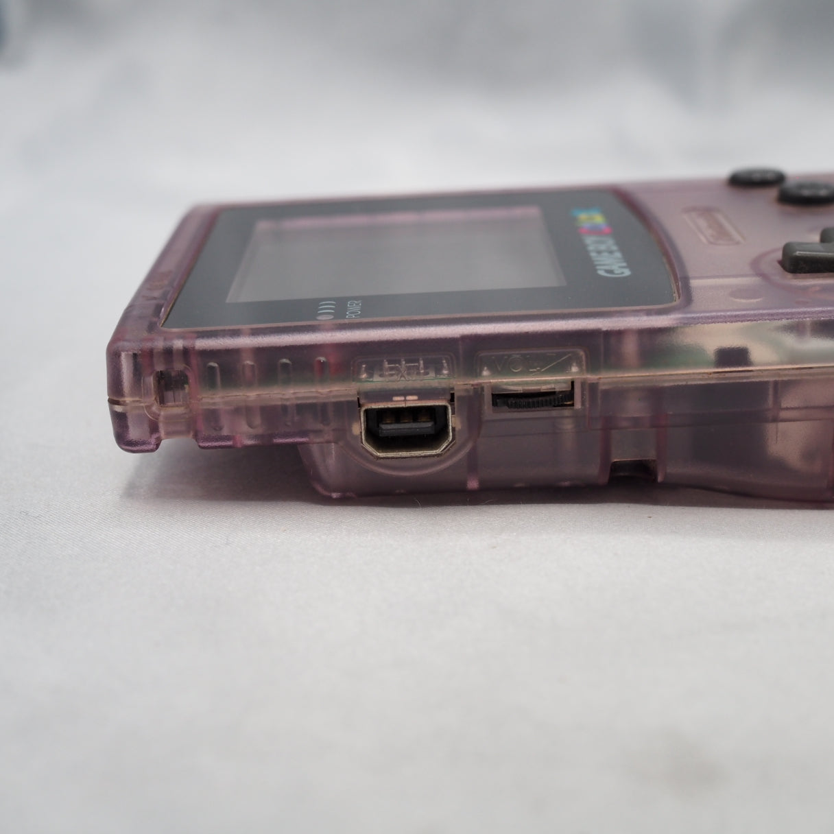 Nintendo GAME BOY COLOR Clear Purple CGB-001 Handheld System Boxed