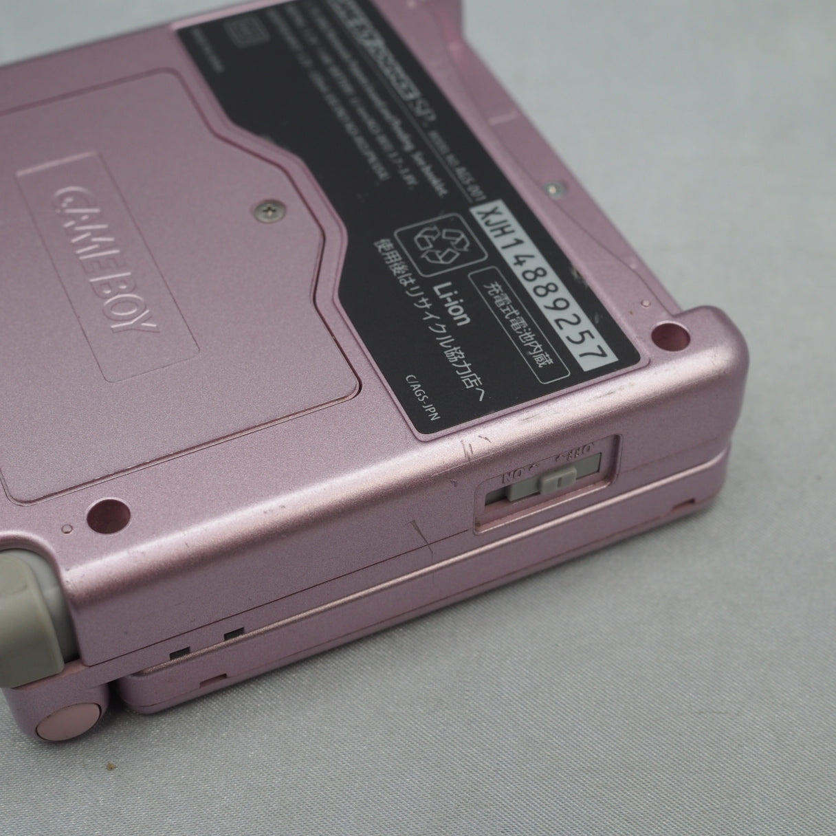 Nintendo Game Boy Advance SP AGS-001 Pearl pink Boxed