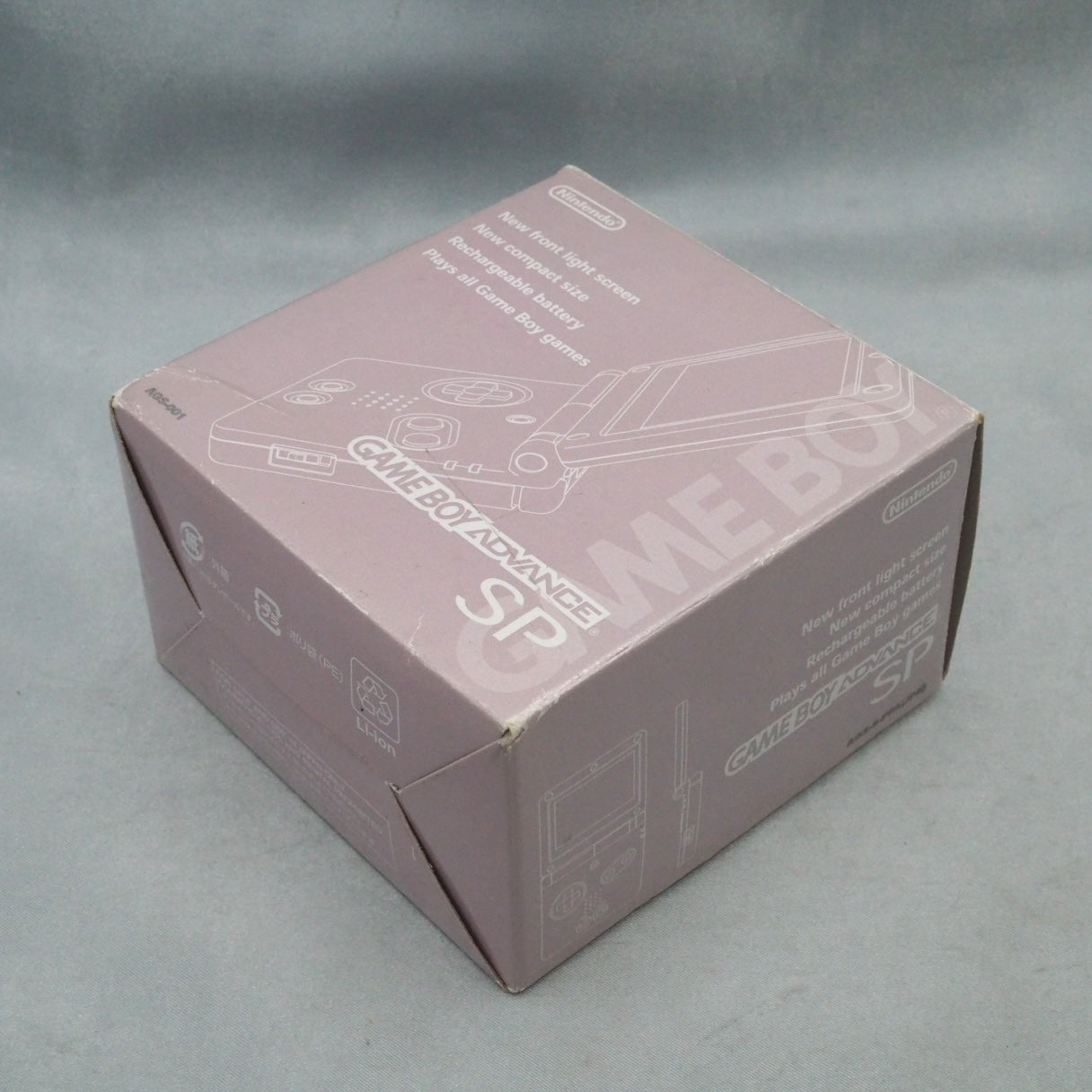 Nintendo Game Boy Advance SP AGS-001 Pearl pink Boxed