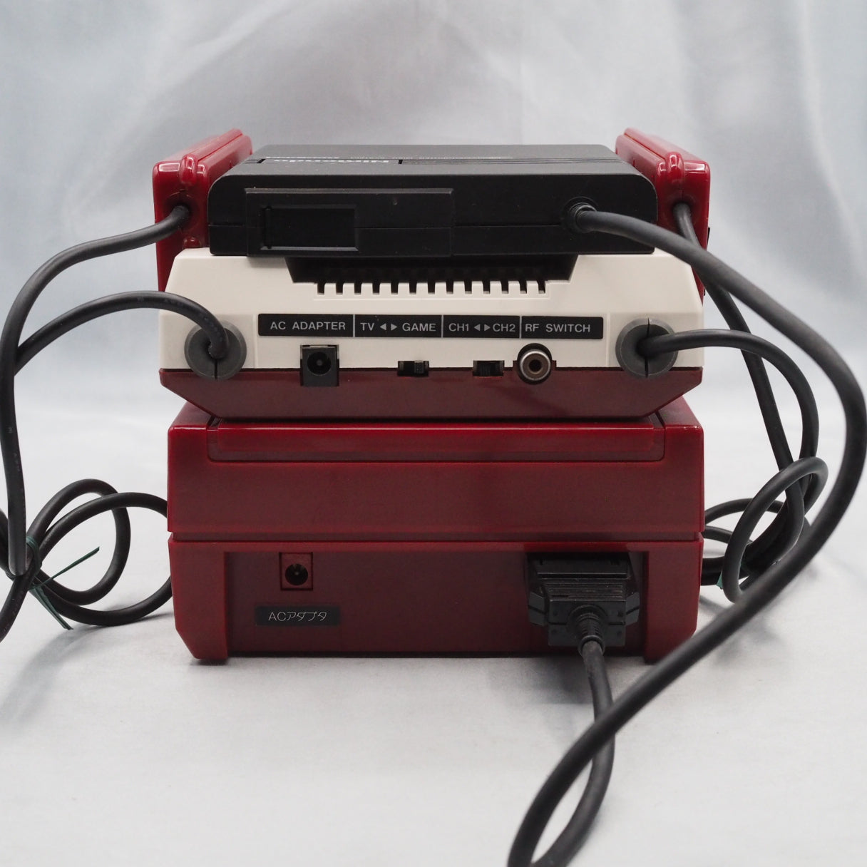 Nintendo Famicom + Disk System Console system W/ 4 Games SET Boxed NTSC-J