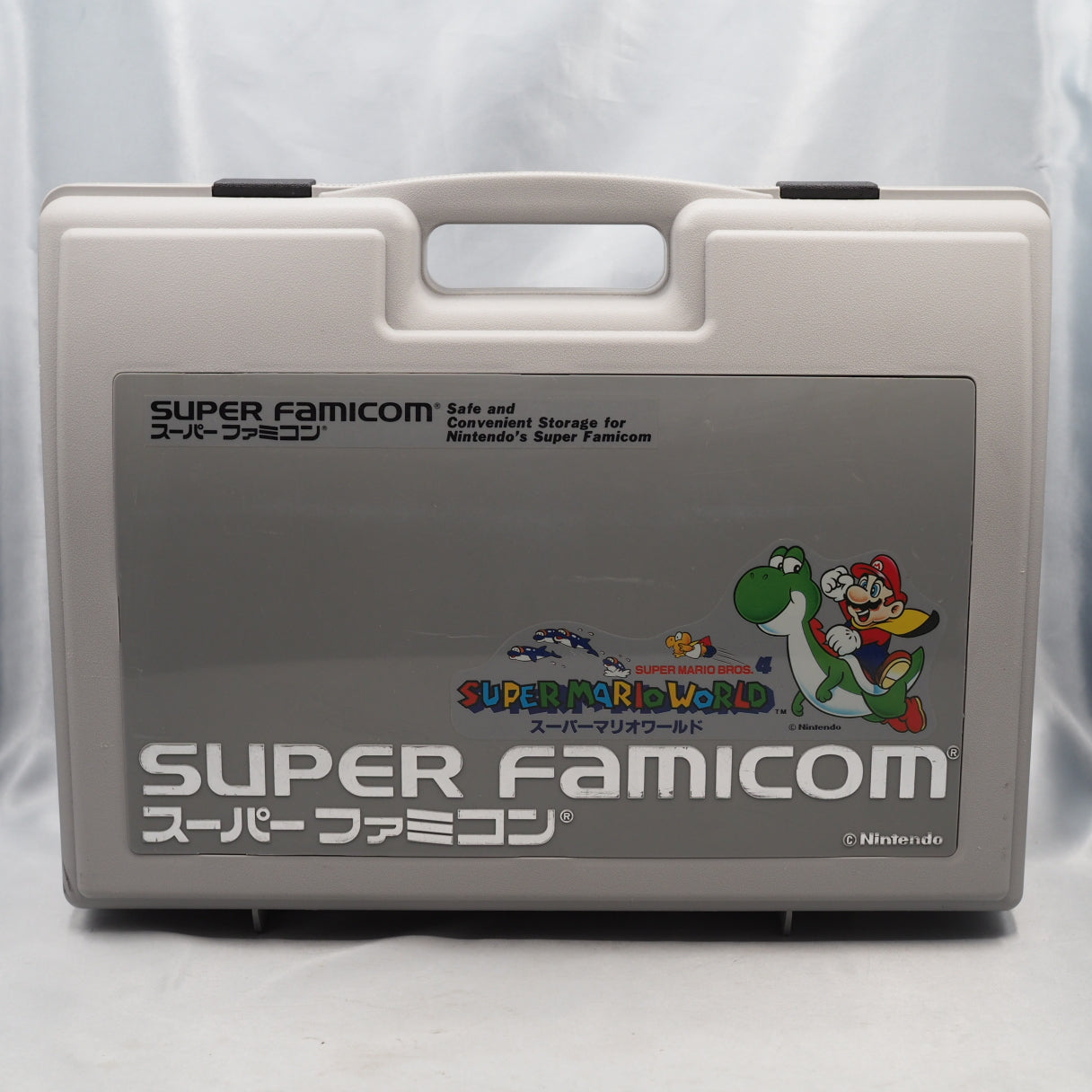 Nintendo Super Famicom Console system + 5 Games + Carrying Case SET