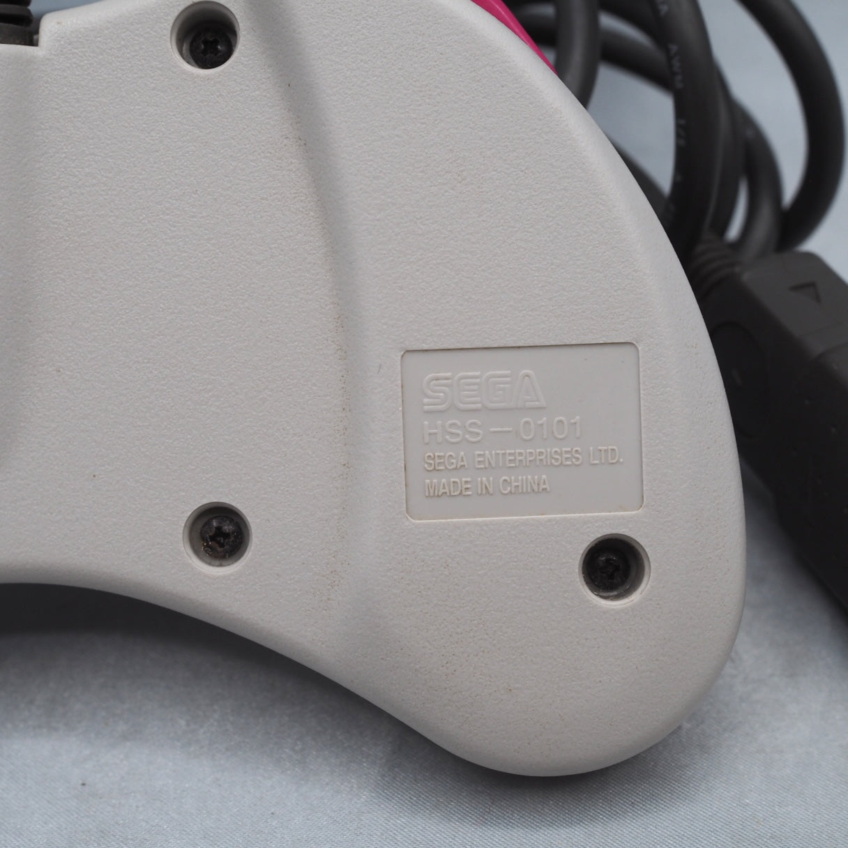 Used SEGA SATURN Controller HSS-0101 White - Tested & Working