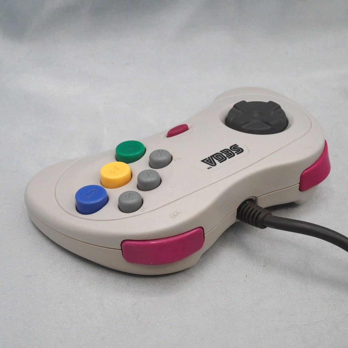 Used SEGA SATURN Controller HSS-0101 White - Tested & Working