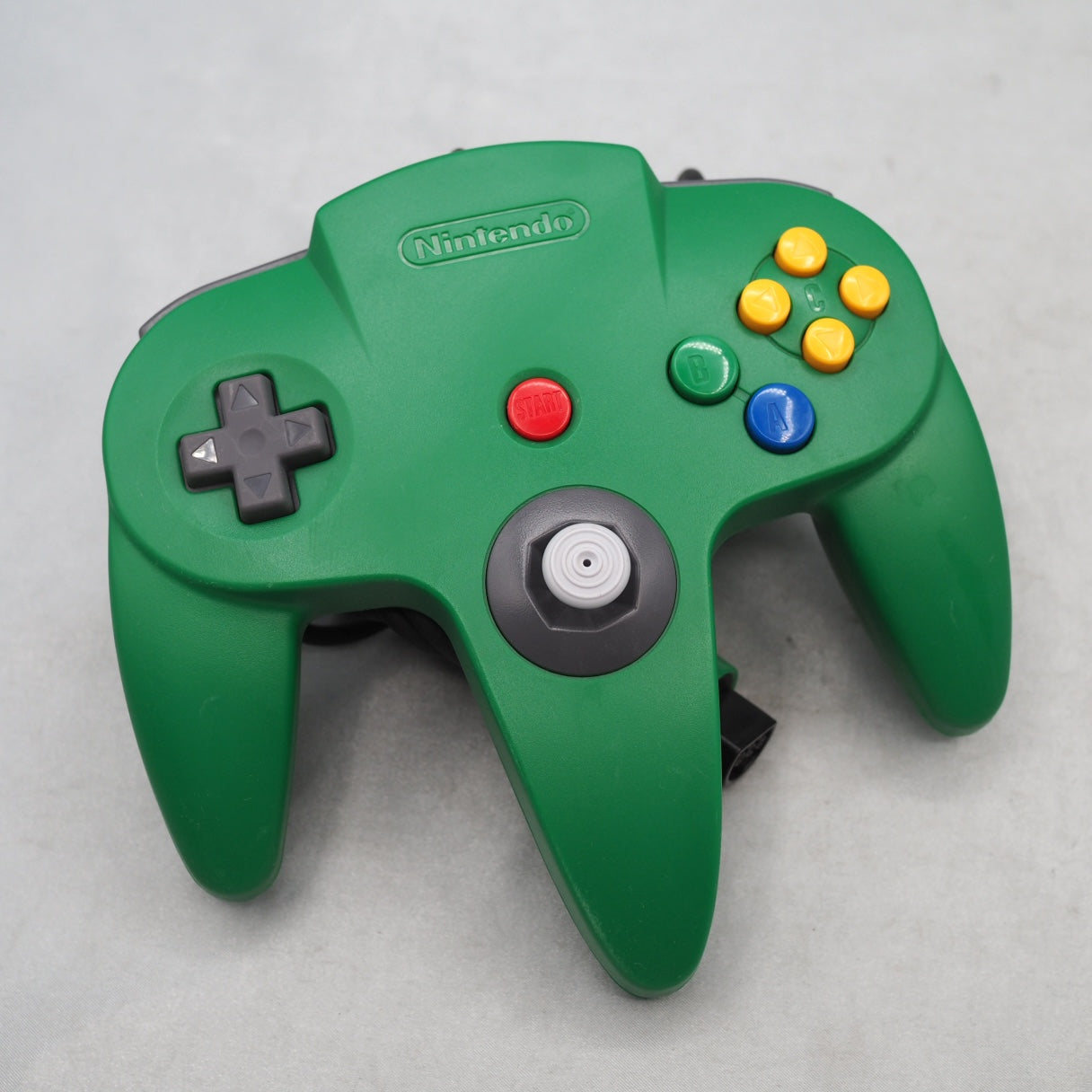 Used Nintendo 64 CONTROLLER Bros GREEN NUS-005 (Official Control Pad) - Tested & Working