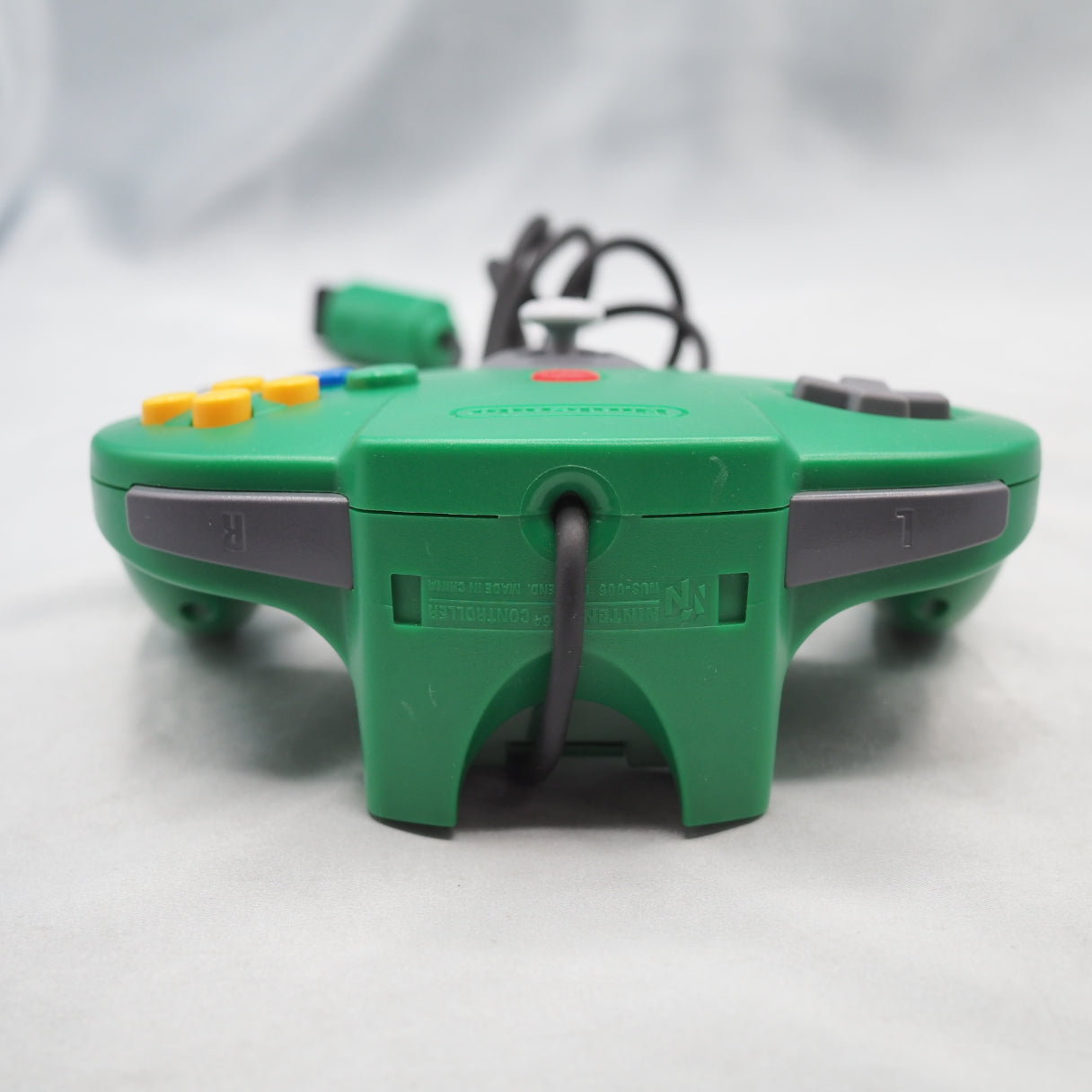 Used Nintendo 64 CONTROLLER Bros GREEN NUS-005 (Official Control Pad) - Tested & Working