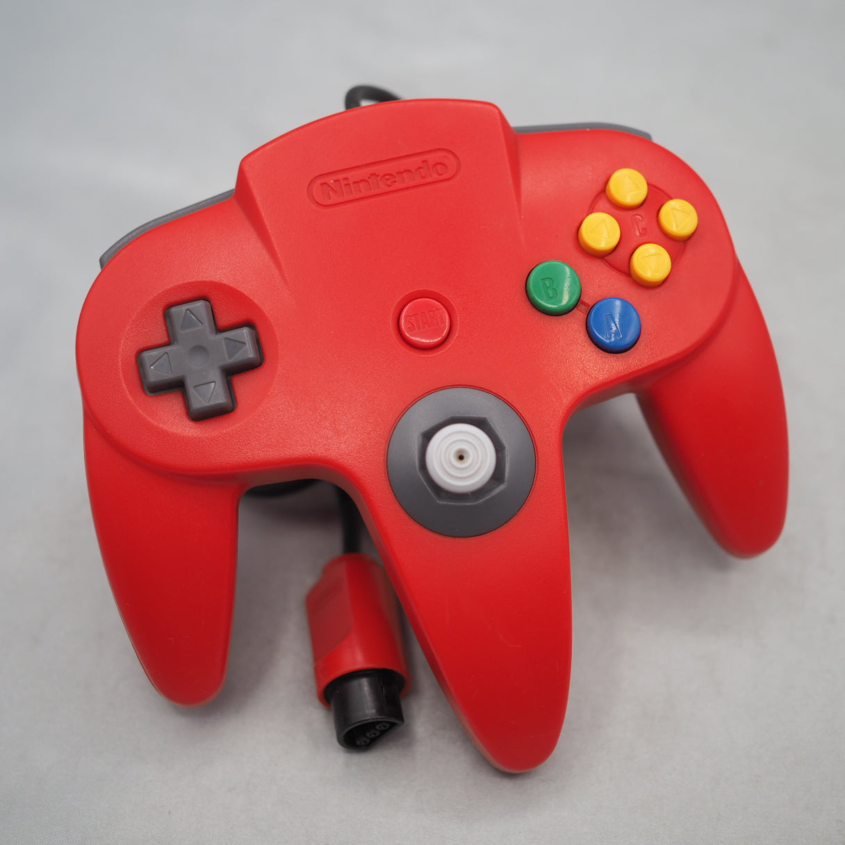 Nintendo 64 CONTROLLER Bros RED NUS-005 (Official Control Pad)