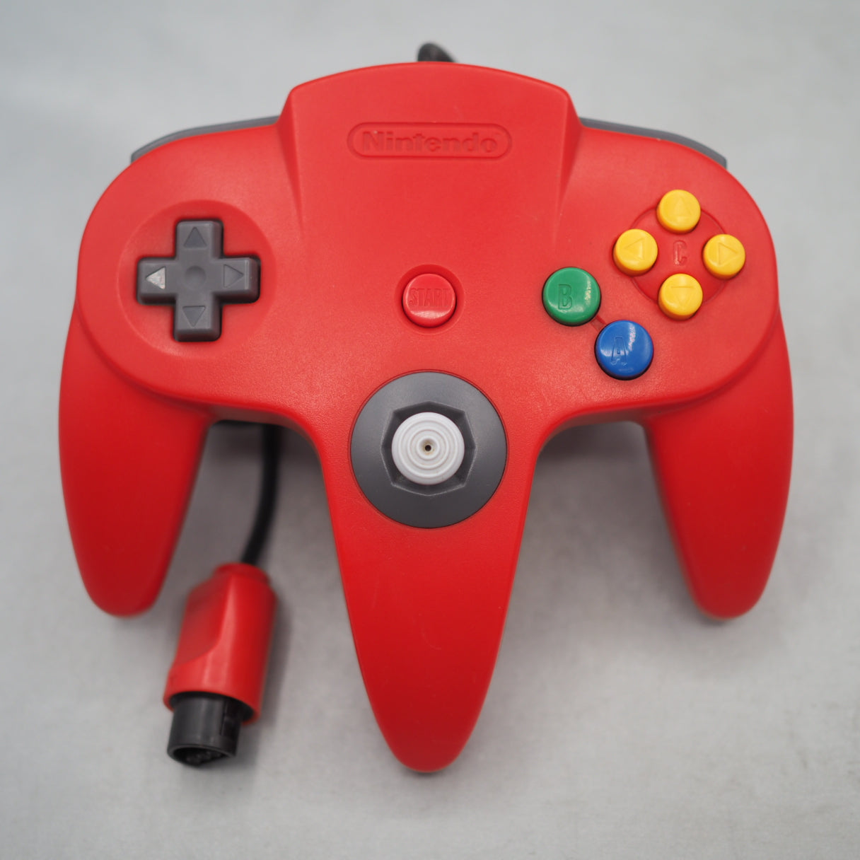 Nintendo 64 CONTROLLER Bros RED NUS-005 (Official Control Pad)