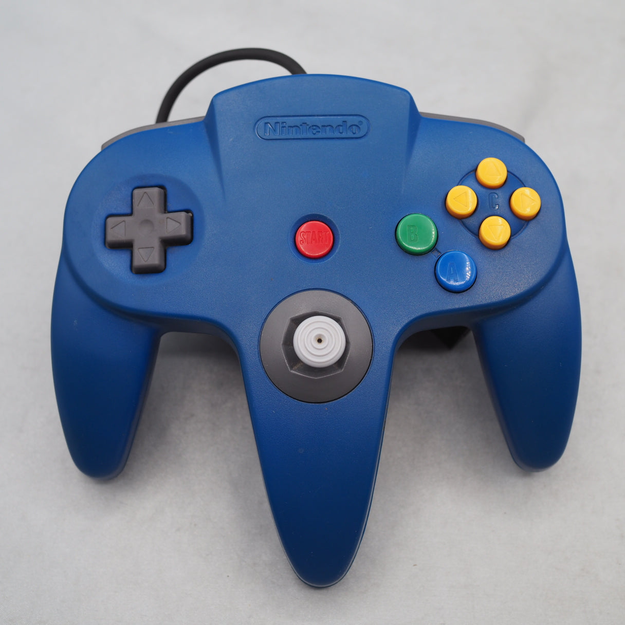 Used Nintendo 64 CONTROLLER Bros BLUE NUS-005 (Official Control Pad) - Tested & Working