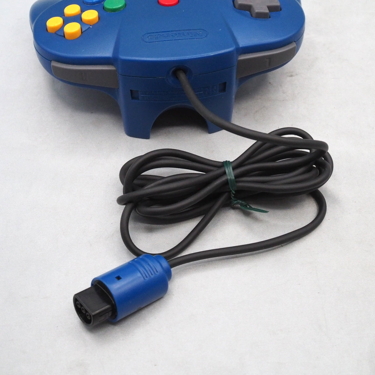 Used Nintendo 64 CONTROLLER Bros BLUE NUS-005 (Official Control Pad) - Tested & Working