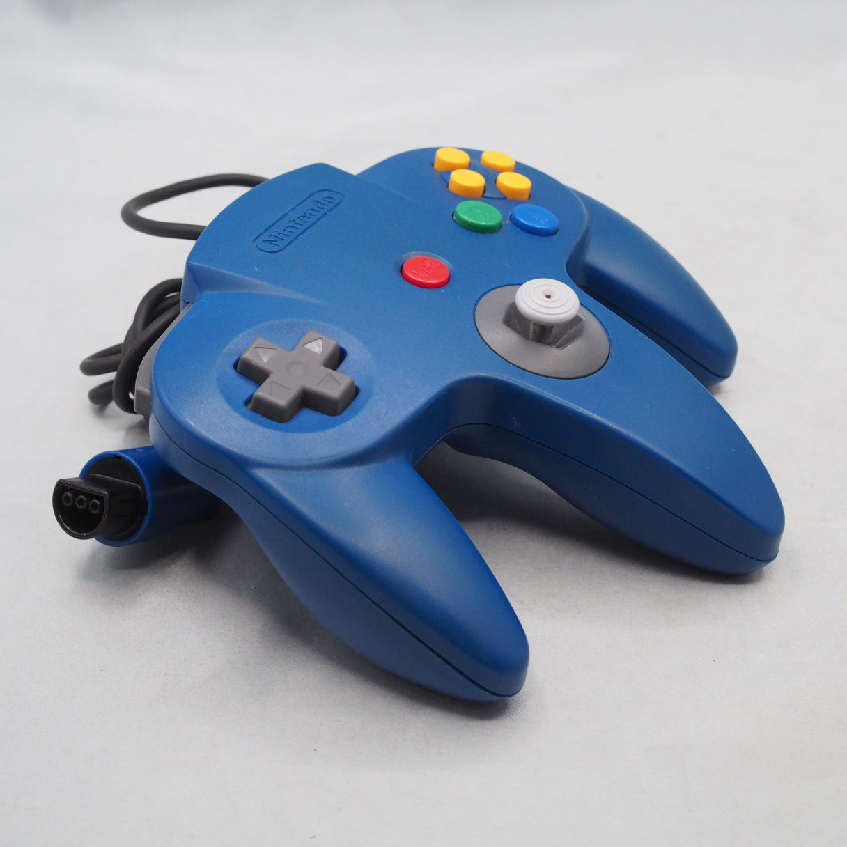 Used Nintendo 64 CONTROLLER Bros BLUE NUS-005 (Official Control Pad) - Tested & Working